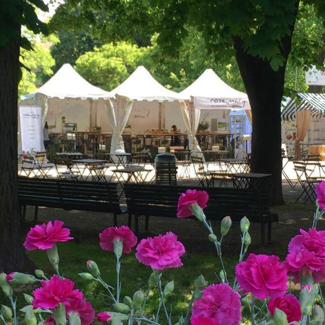 米兰 Orticola 展上的绿色美食空间-0