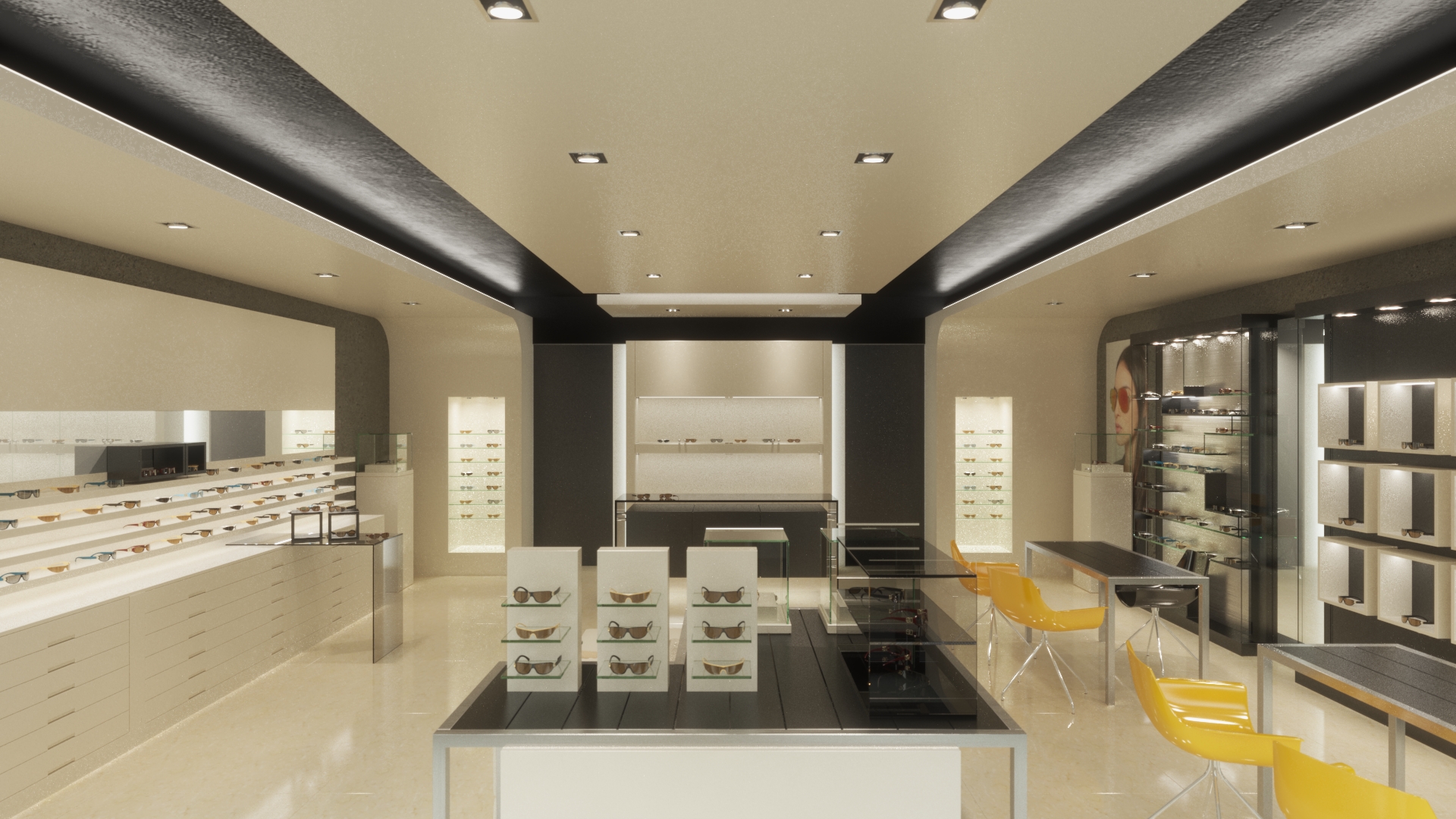 2018 年打造的高端眼镜工作室-1