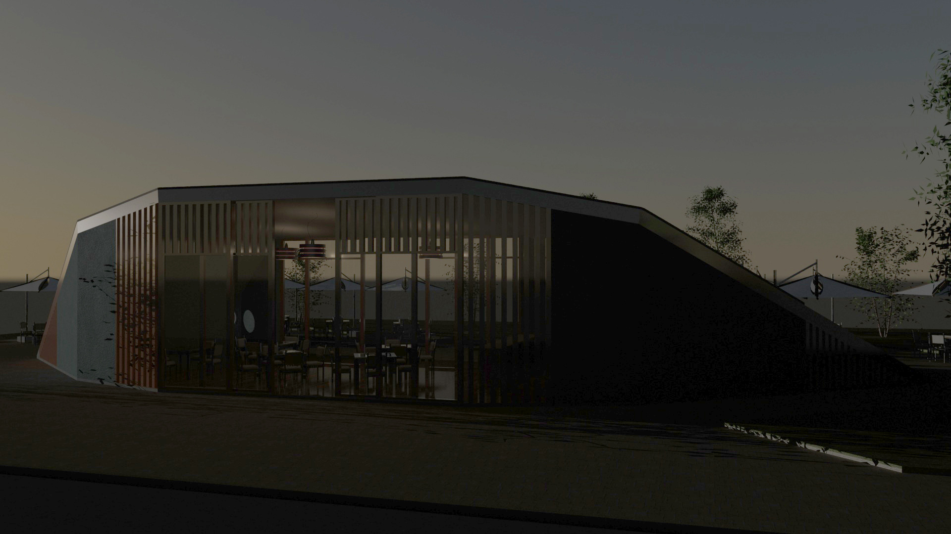 Punto Ristoro "Type Mood" 公园咖啡馆-0