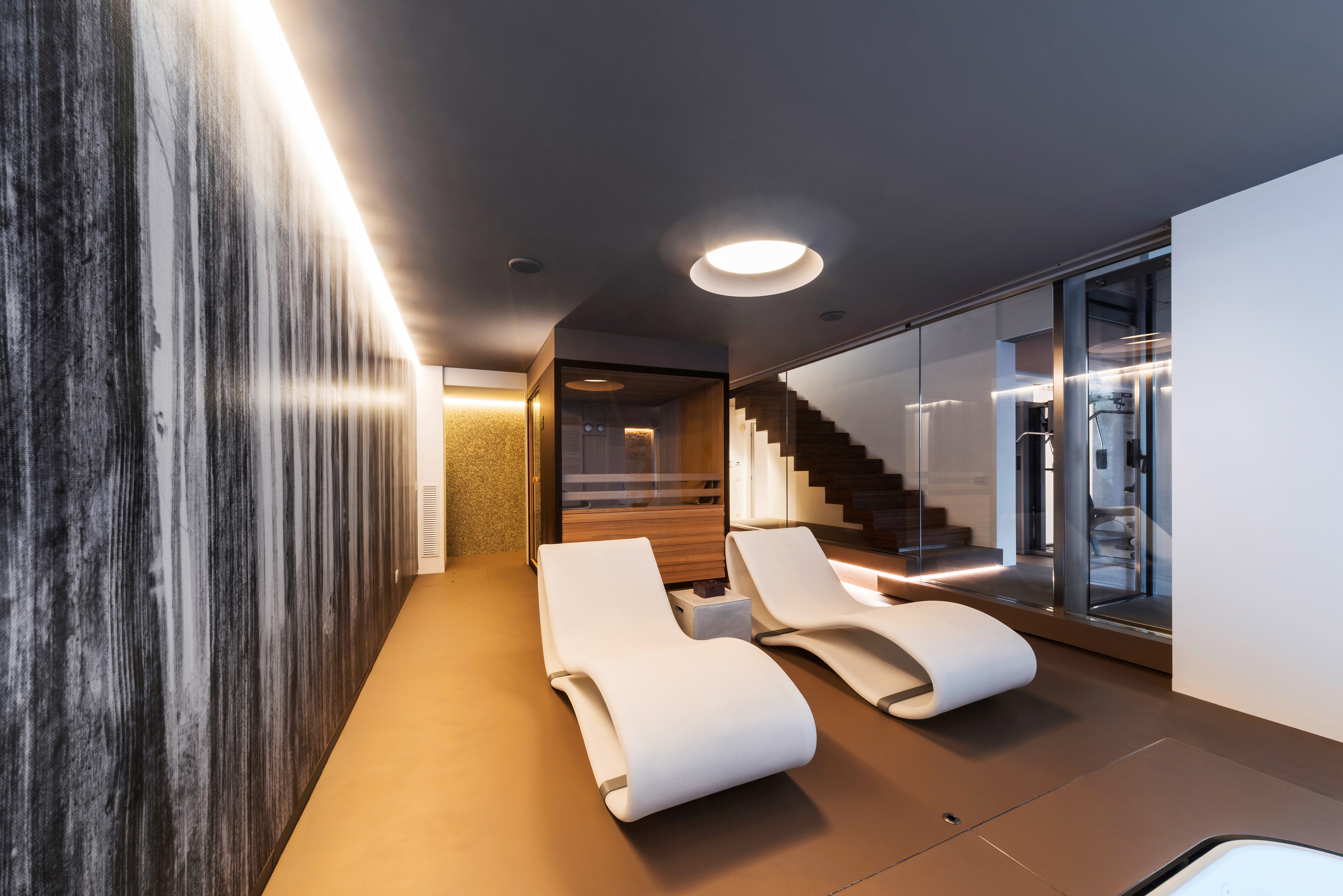 野花园中的现代住宅-5