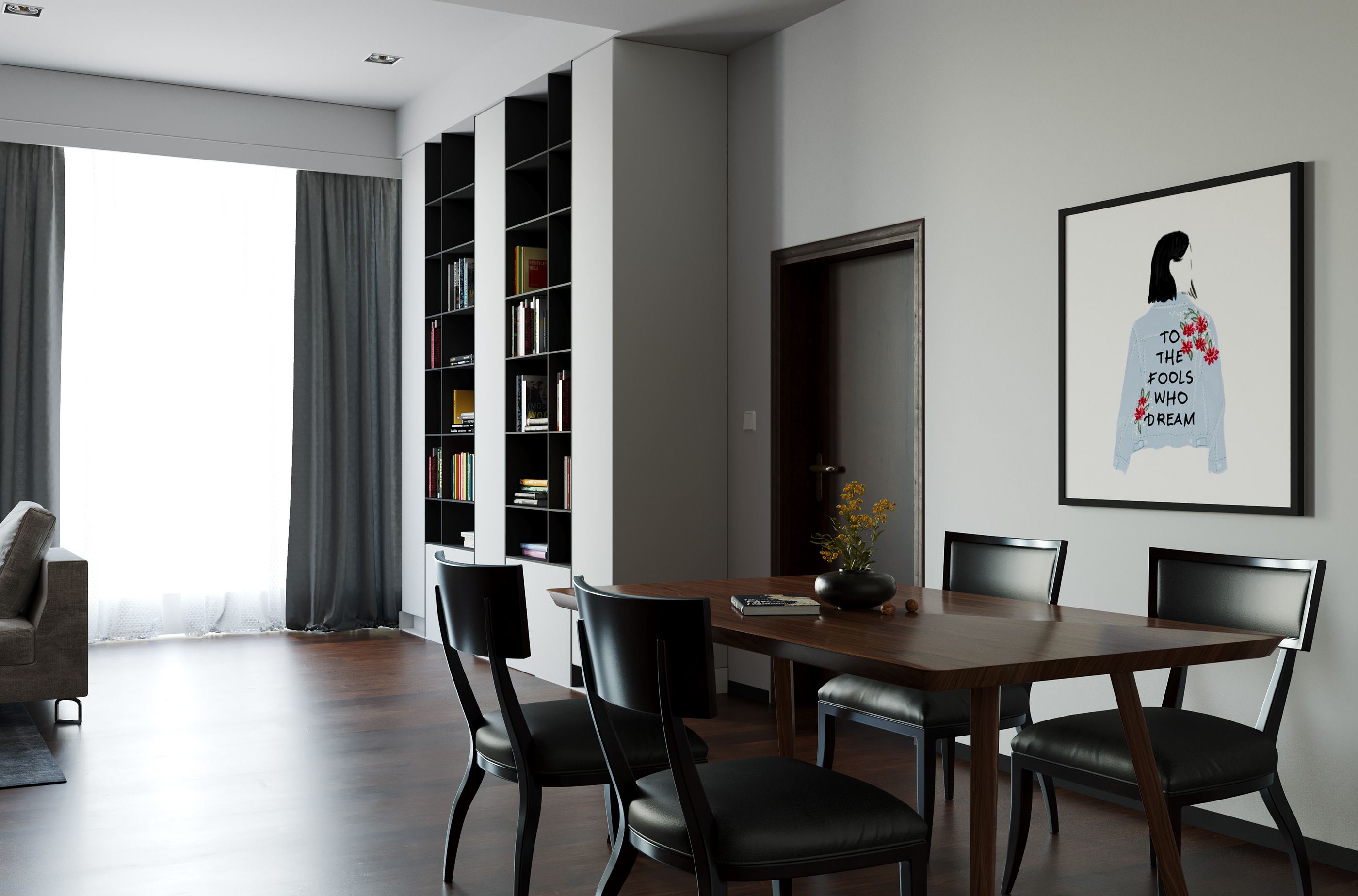 简约宜居的四层空间设计-6