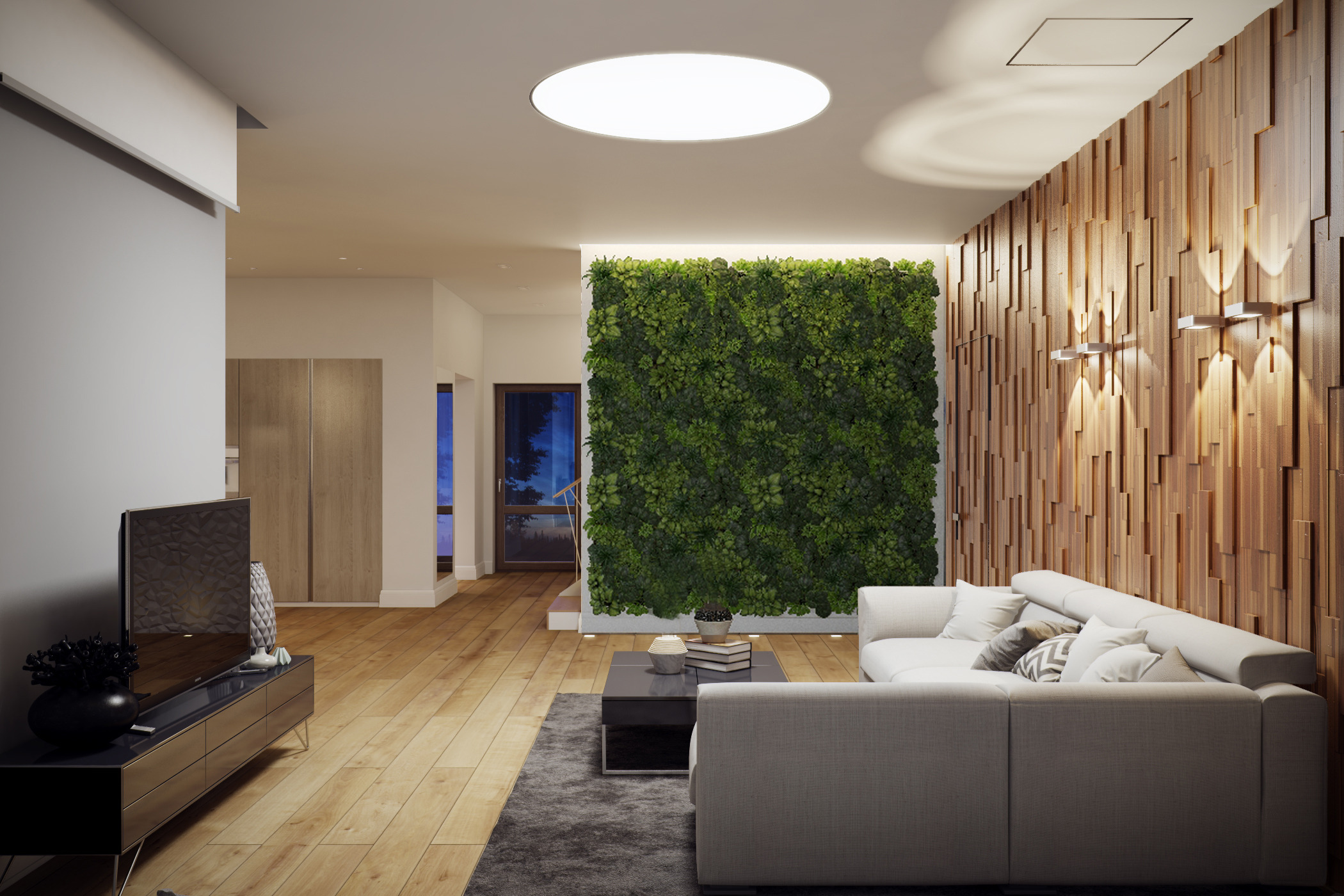 莫斯科郊区别墅时尚室内设计-26