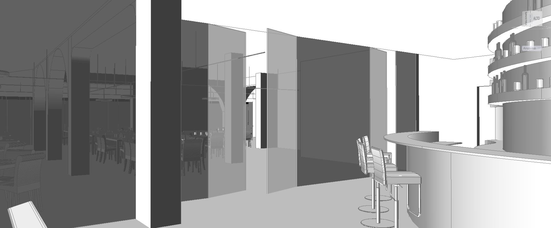 2018 年改造完成的高端餐厅设计案例-6