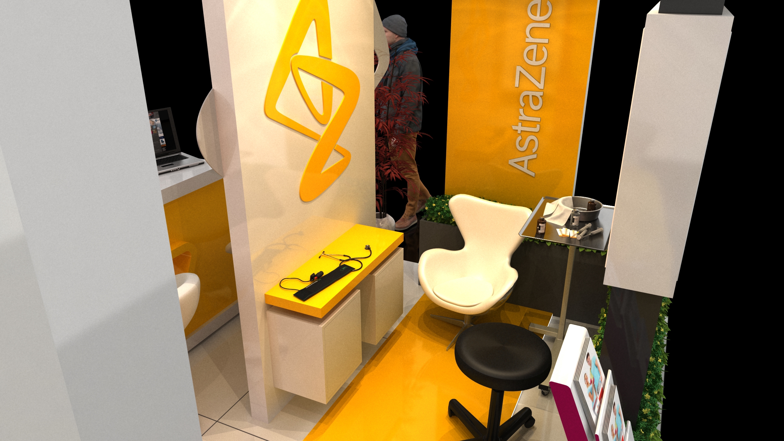 AstraZeneca 3x6 展位设计-7