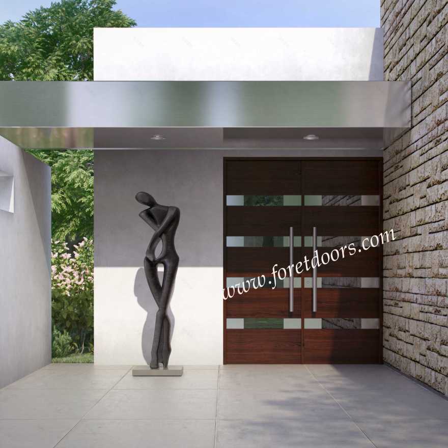 2017 年现代实木前门私人住宅案例解析-4