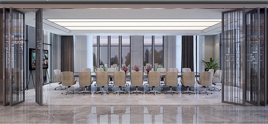 通信技术企业办公楼设计-5