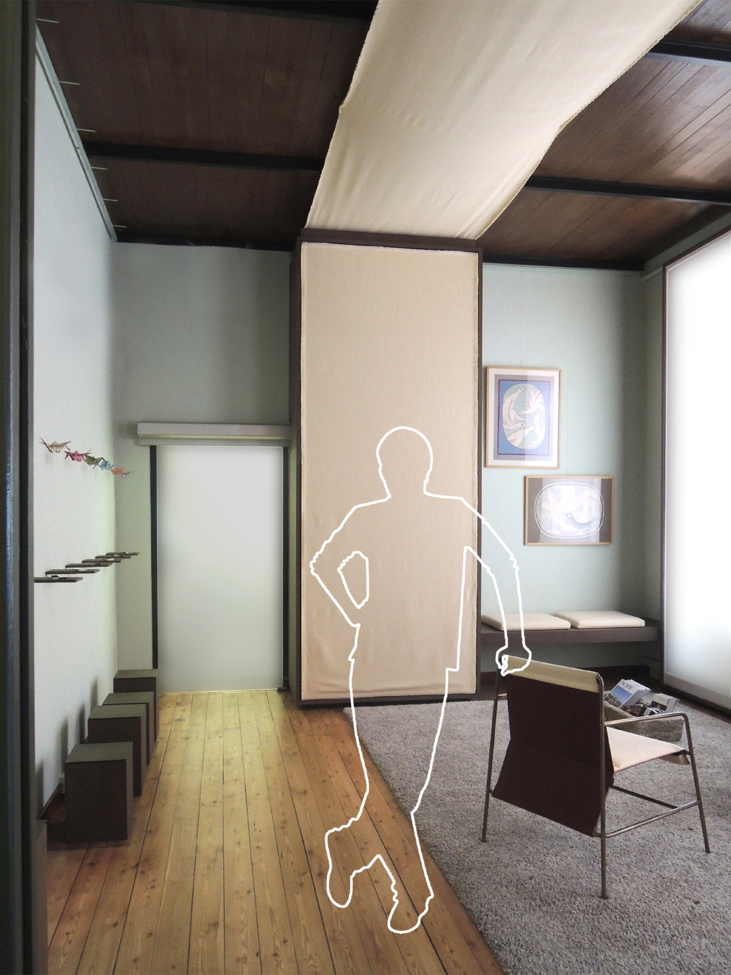 米兰 90 年代建筑里的现代餐厅设计-9