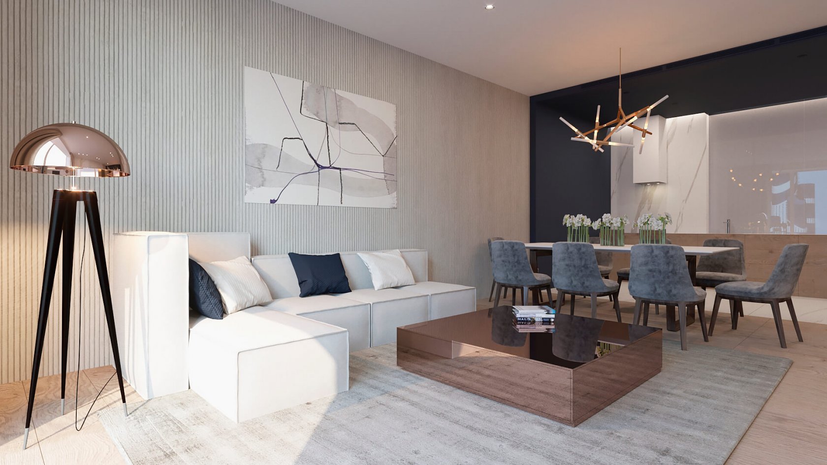 阿塞拜疆巴库公寓 | 简约现代，温馨宜居-0