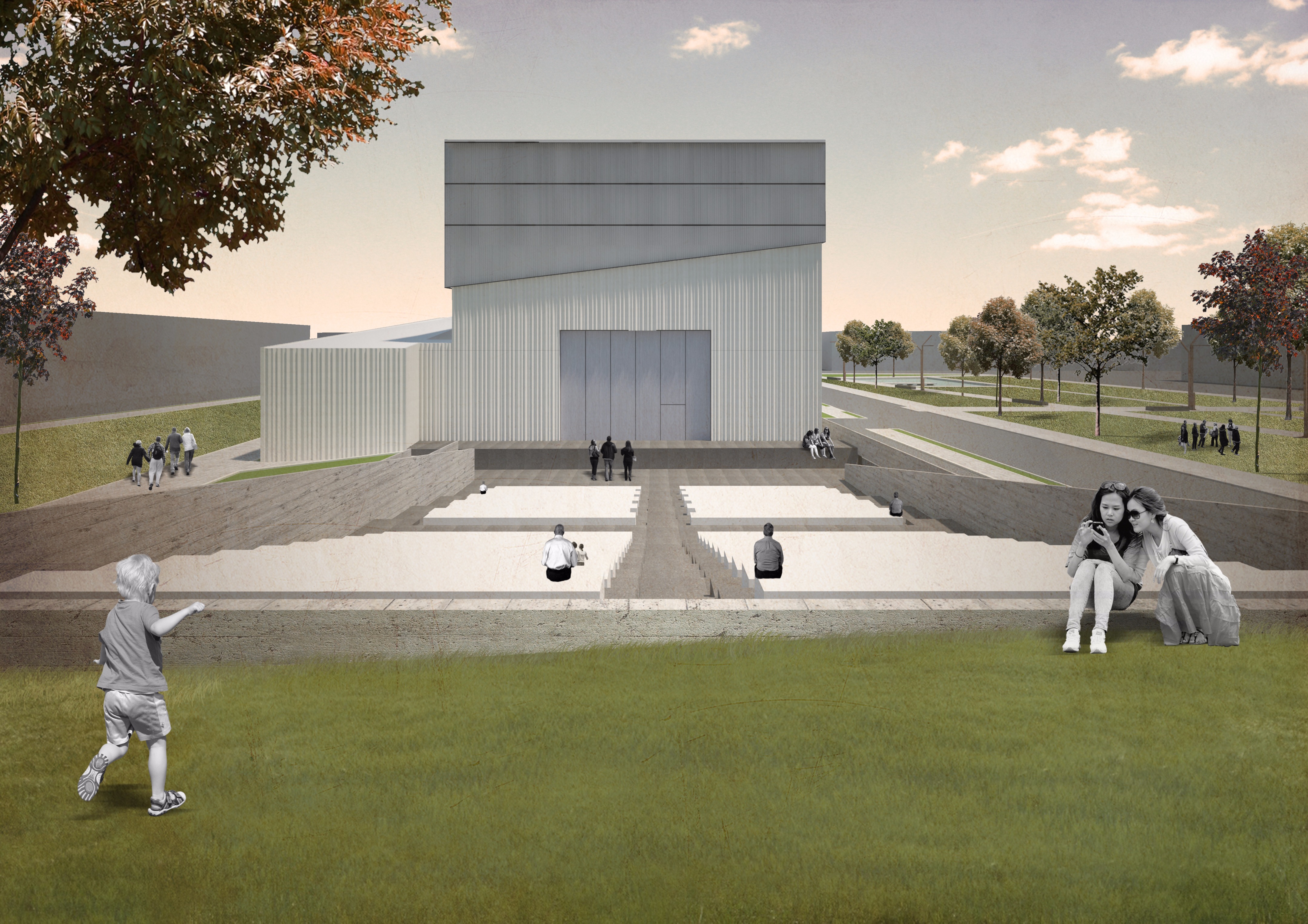 马西亚尼斯商业剧院广场设计-3