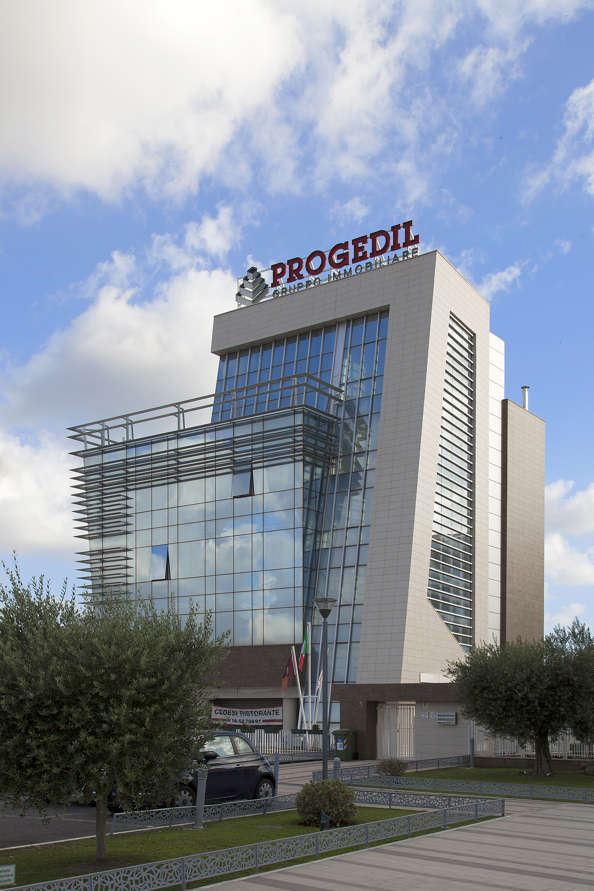 罗马郊区 Progedil 总部大楼创新环保设计-0