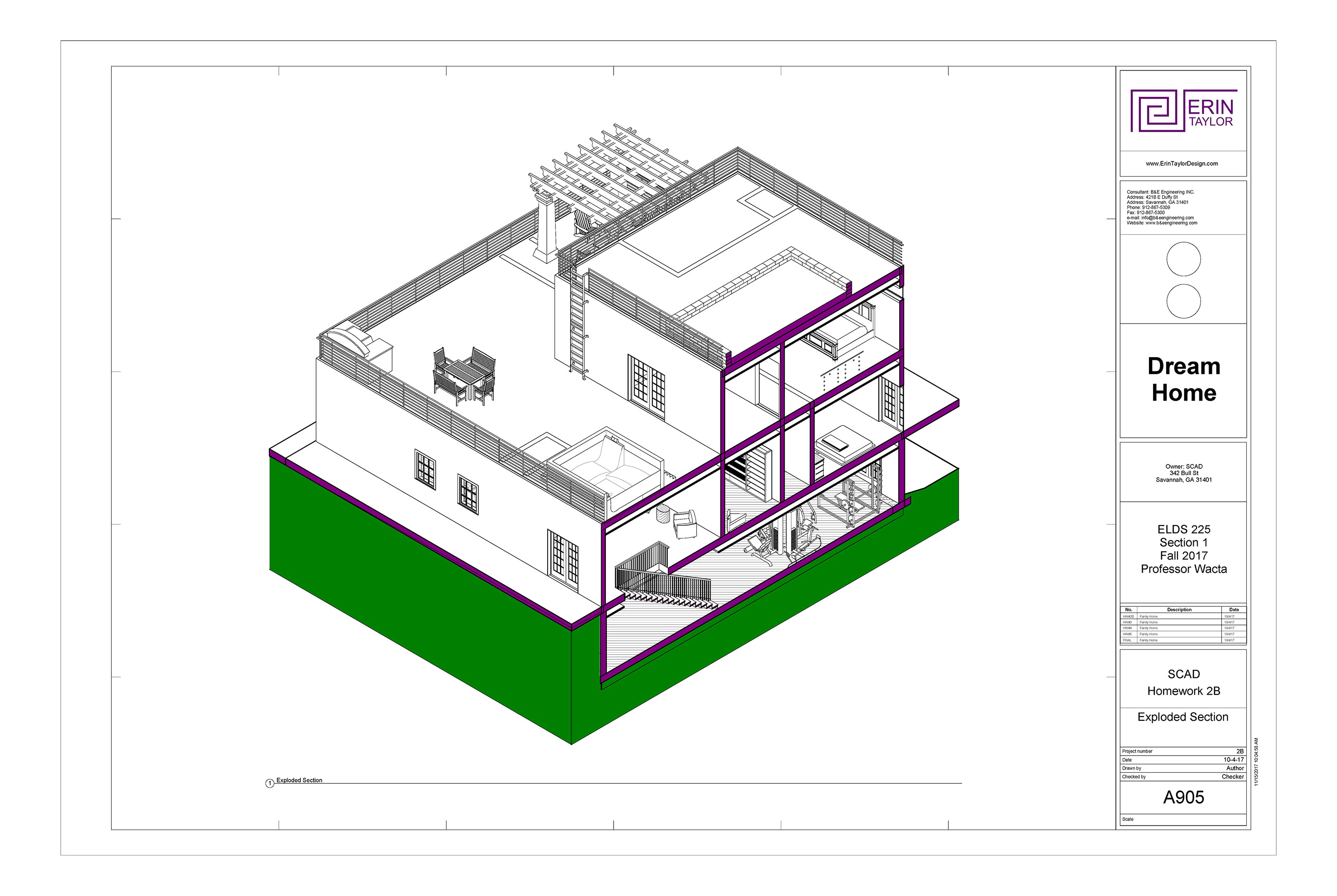 Revit House Plan Construction Document-31