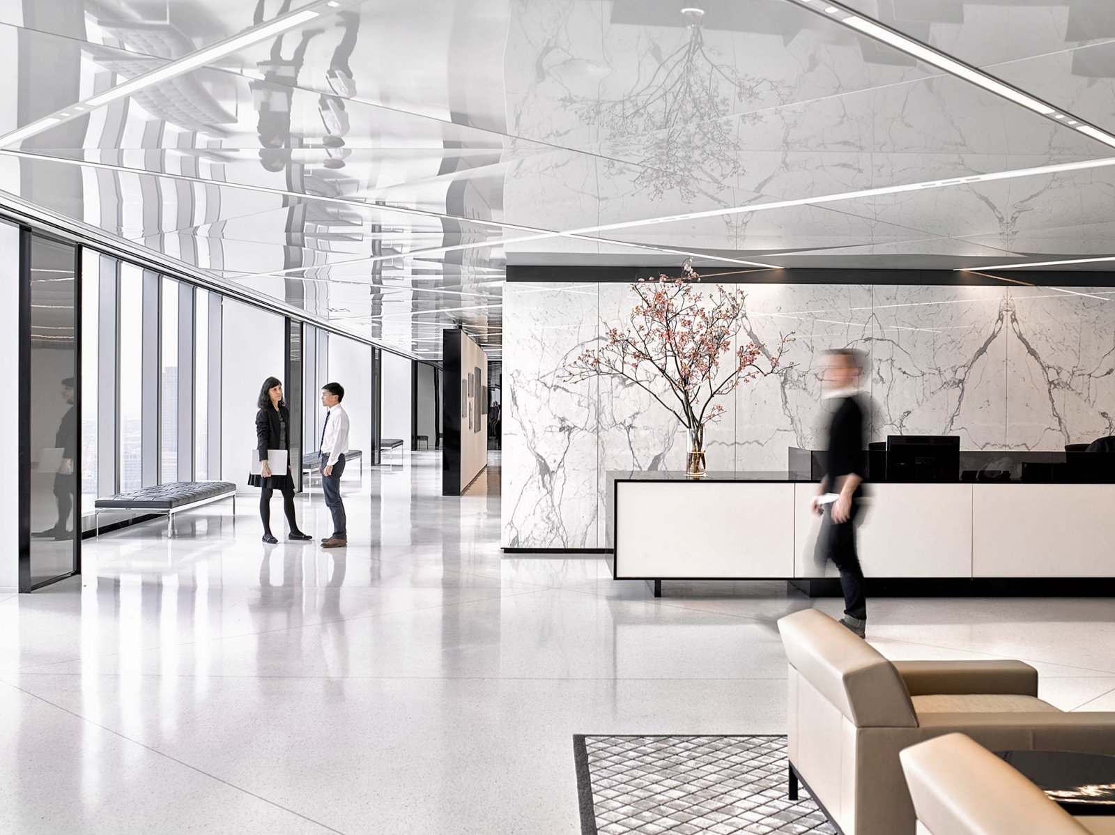 纽约世贸中心 Gensler 设计 时尚杂志办公空间-6