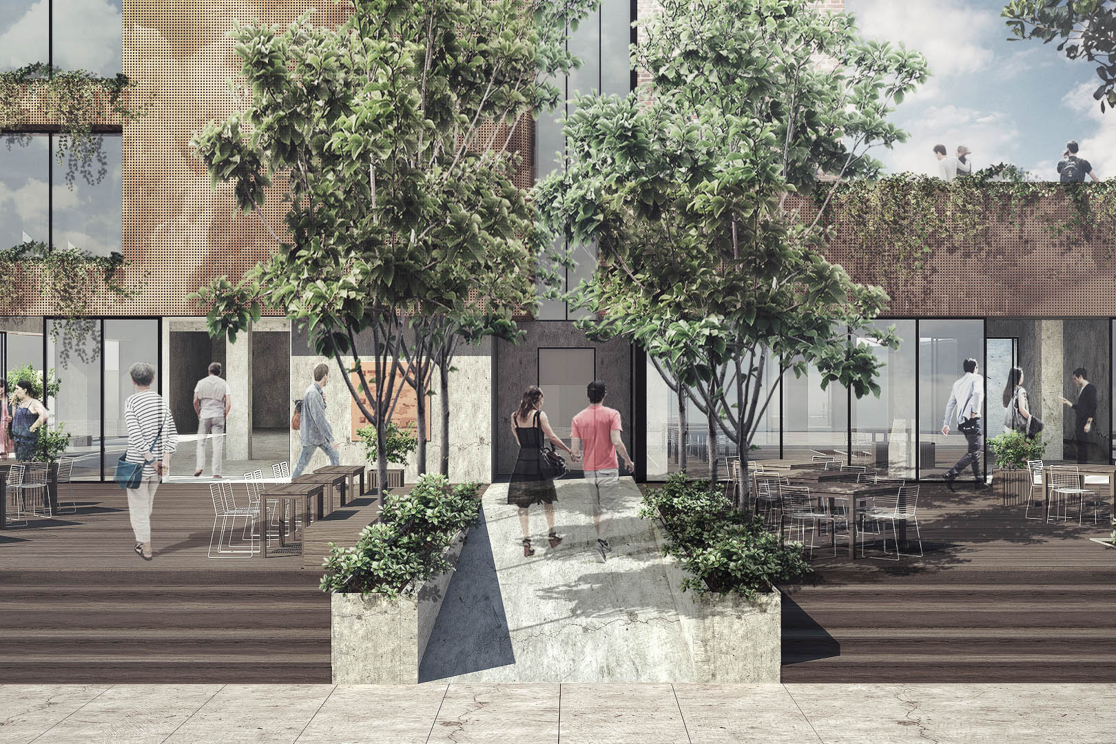 北京三里屯新食代建筑 · 钢之韵-3