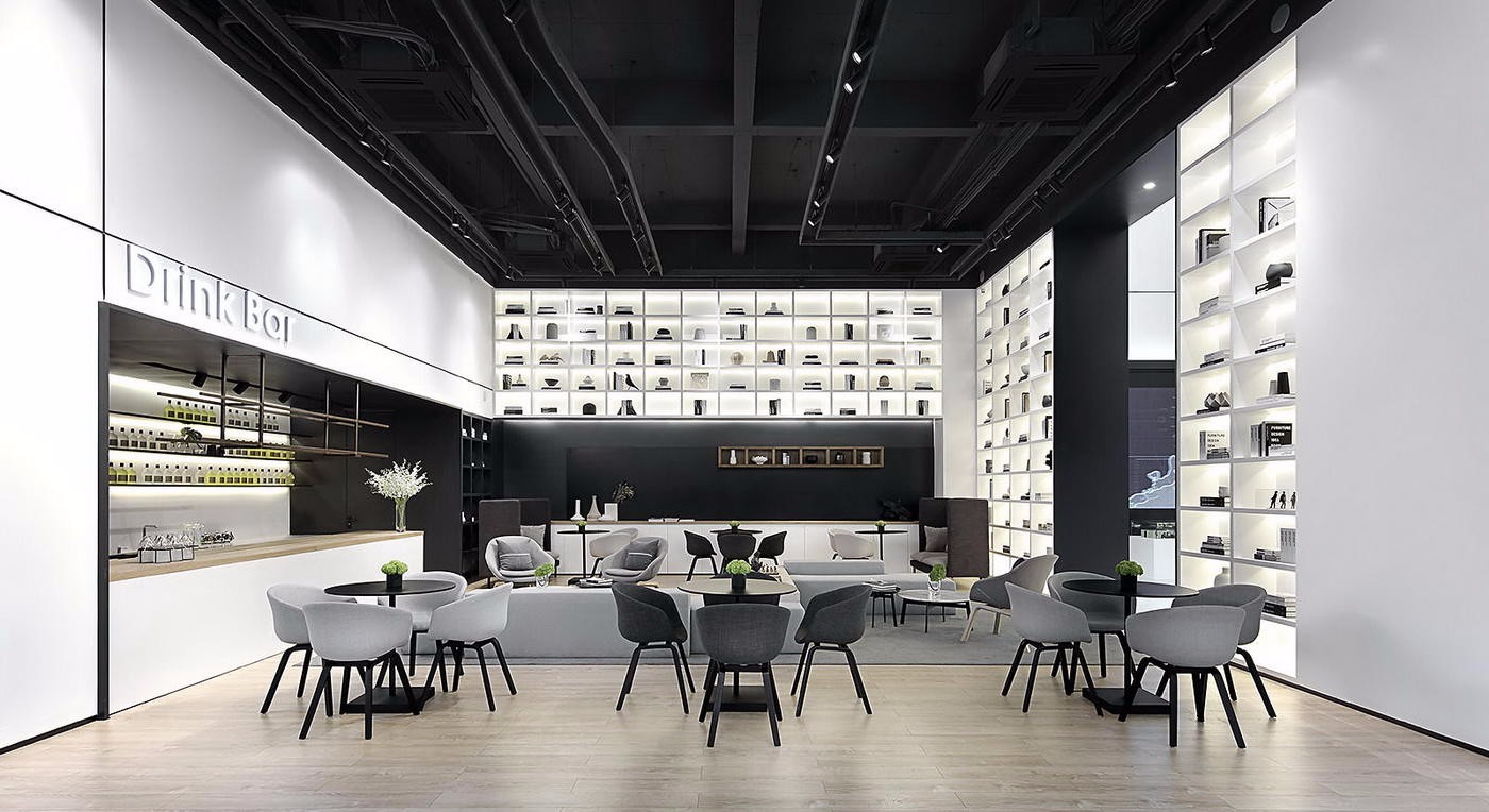 共生形态 · 佛山中惠璧珑湾销售中心-15