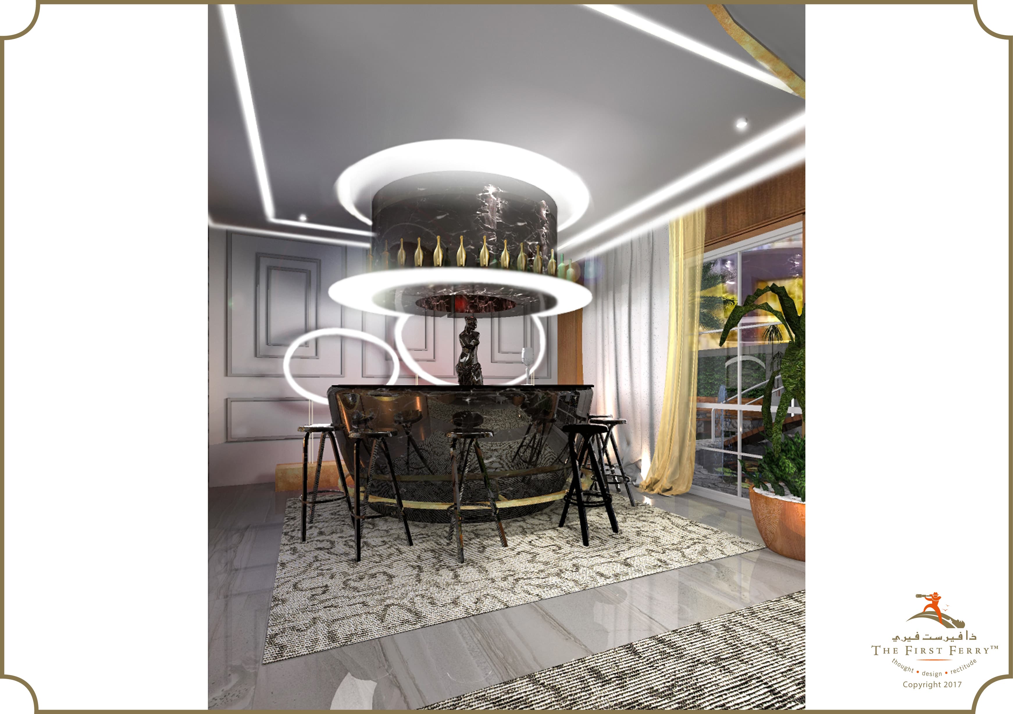 阿联酋沙迦别墅 | 现代与自然的和谐共生-13