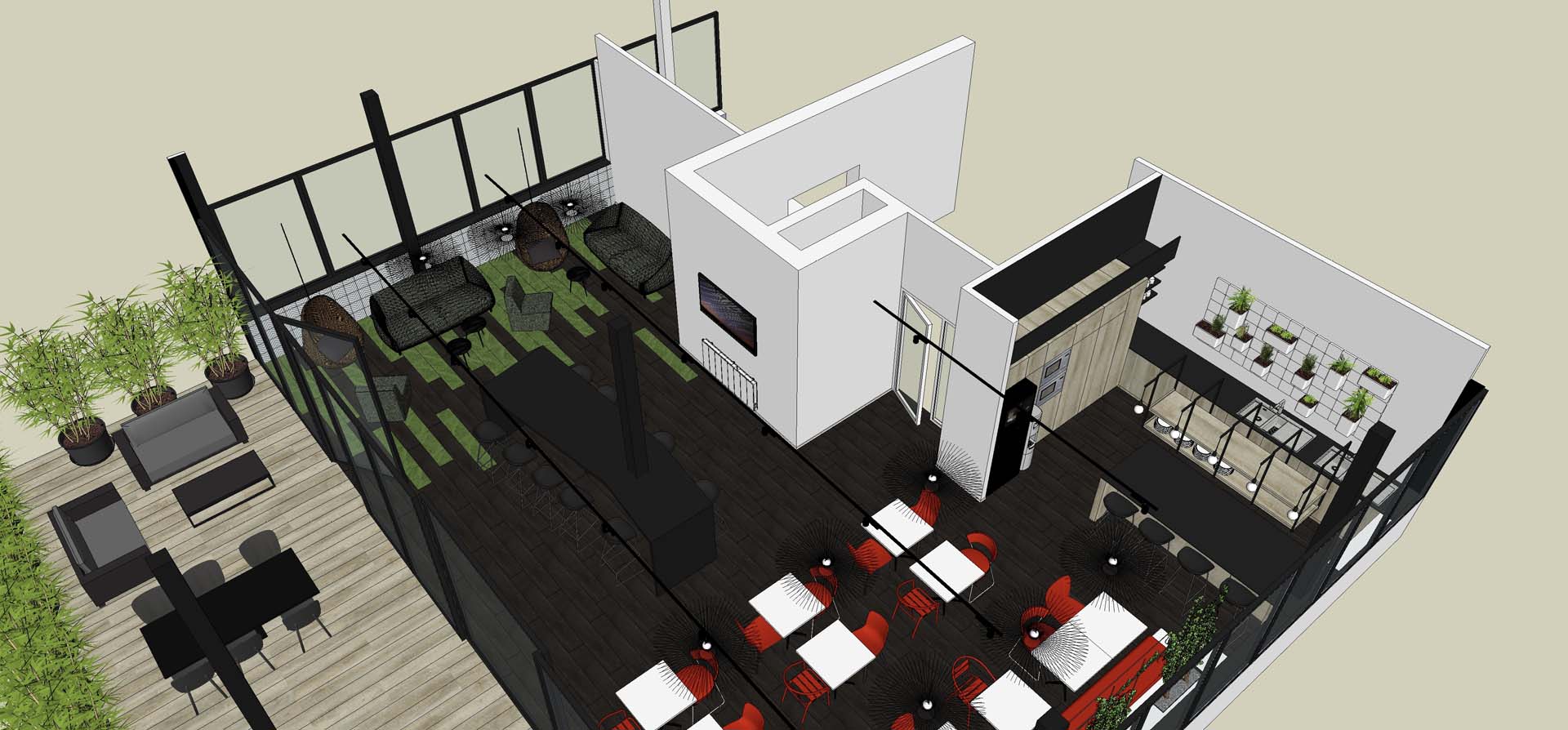 精巧布局，CMI 办公室室内设计展现企业活力-14