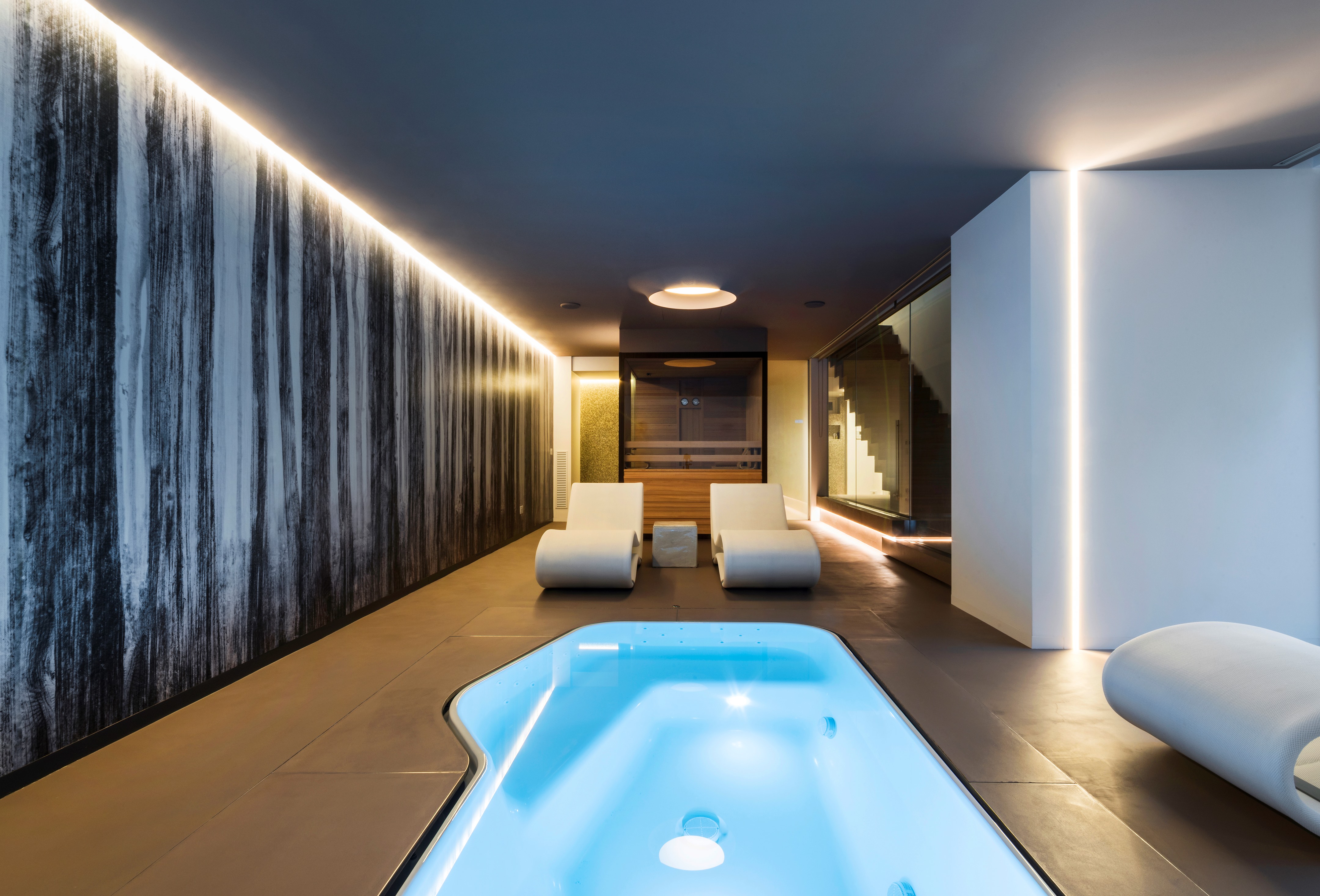 野花园中的现代住宅-6