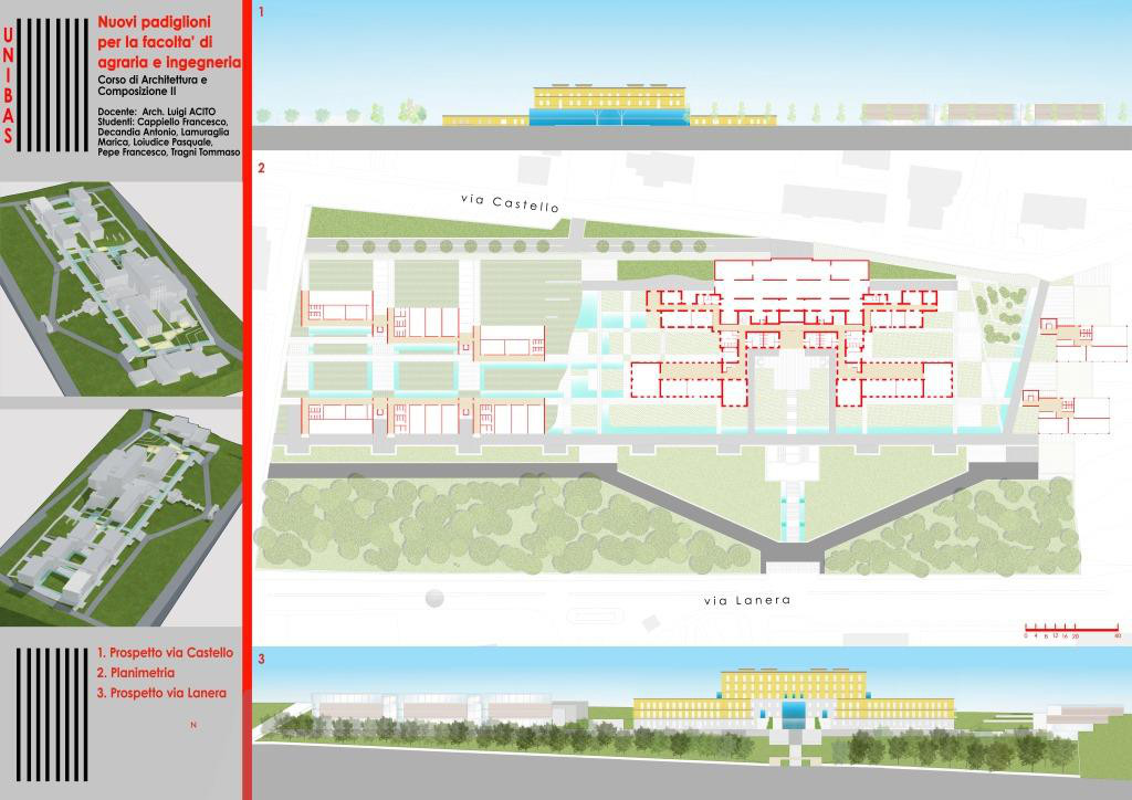 马泰拉大学校园 · 城堡山丘的都市更新-5