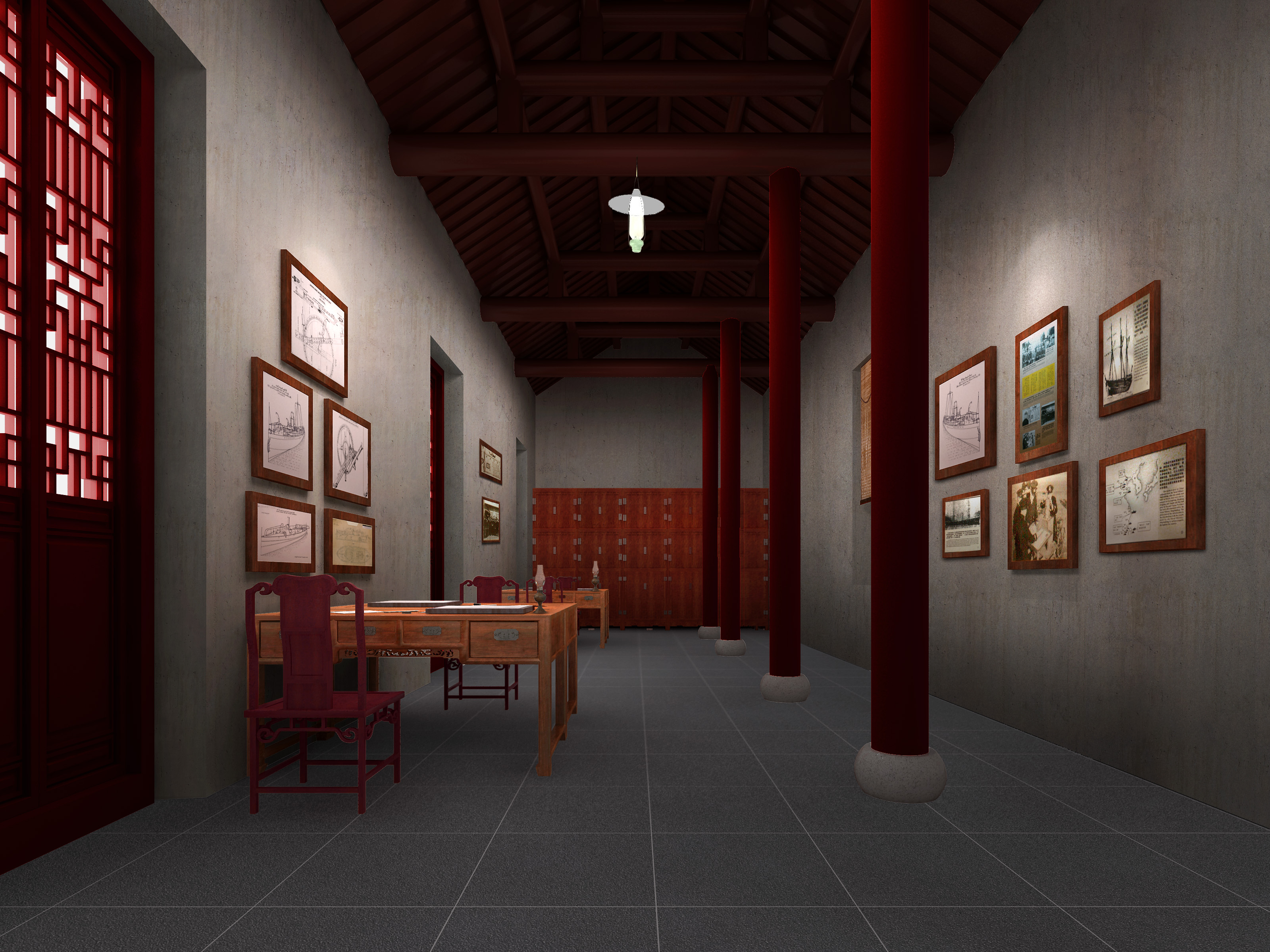 北洋海军提督署原址复原纪念馆设计方案-35