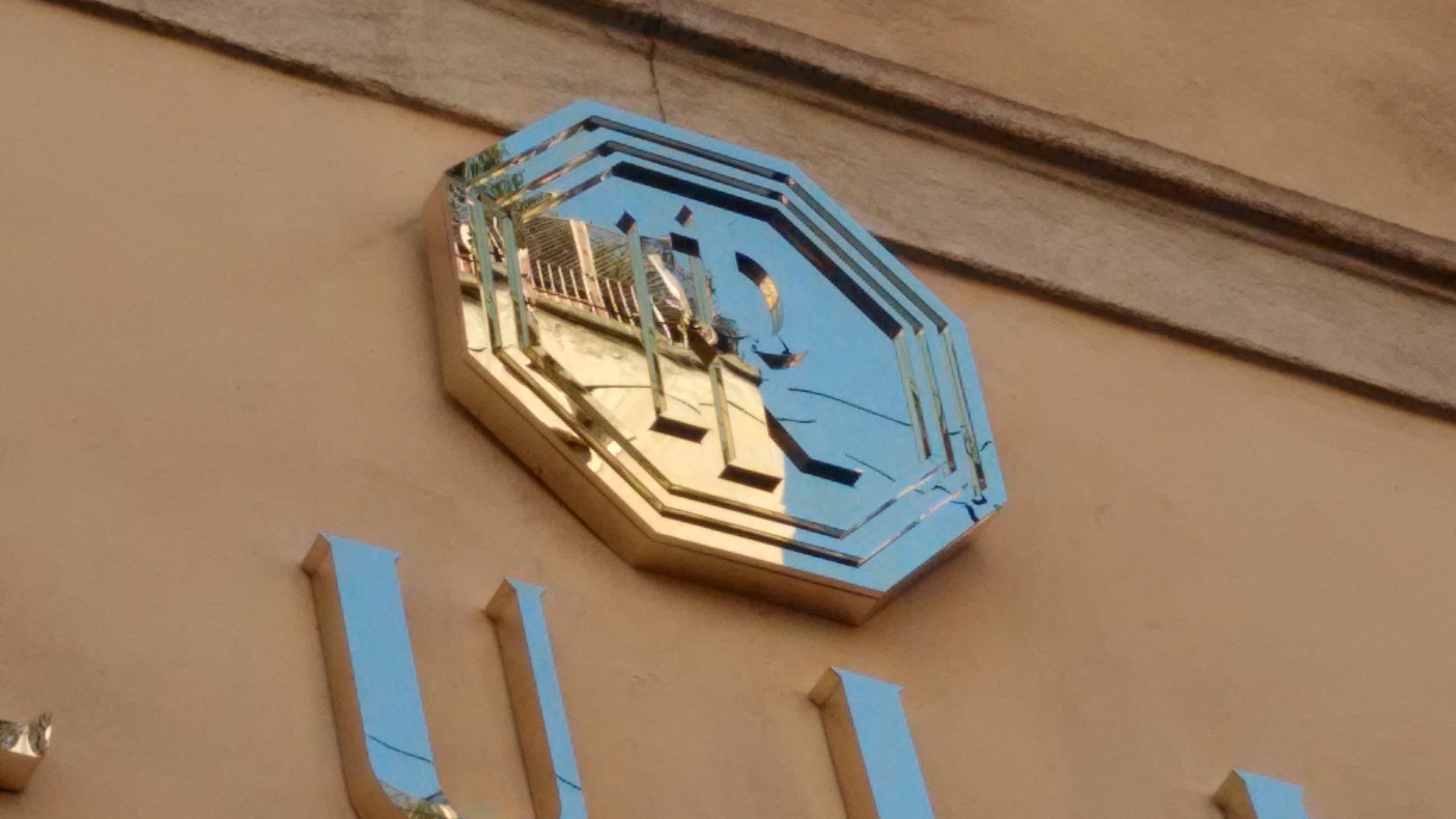 2017 年度金质镀金钢制招牌设计-1