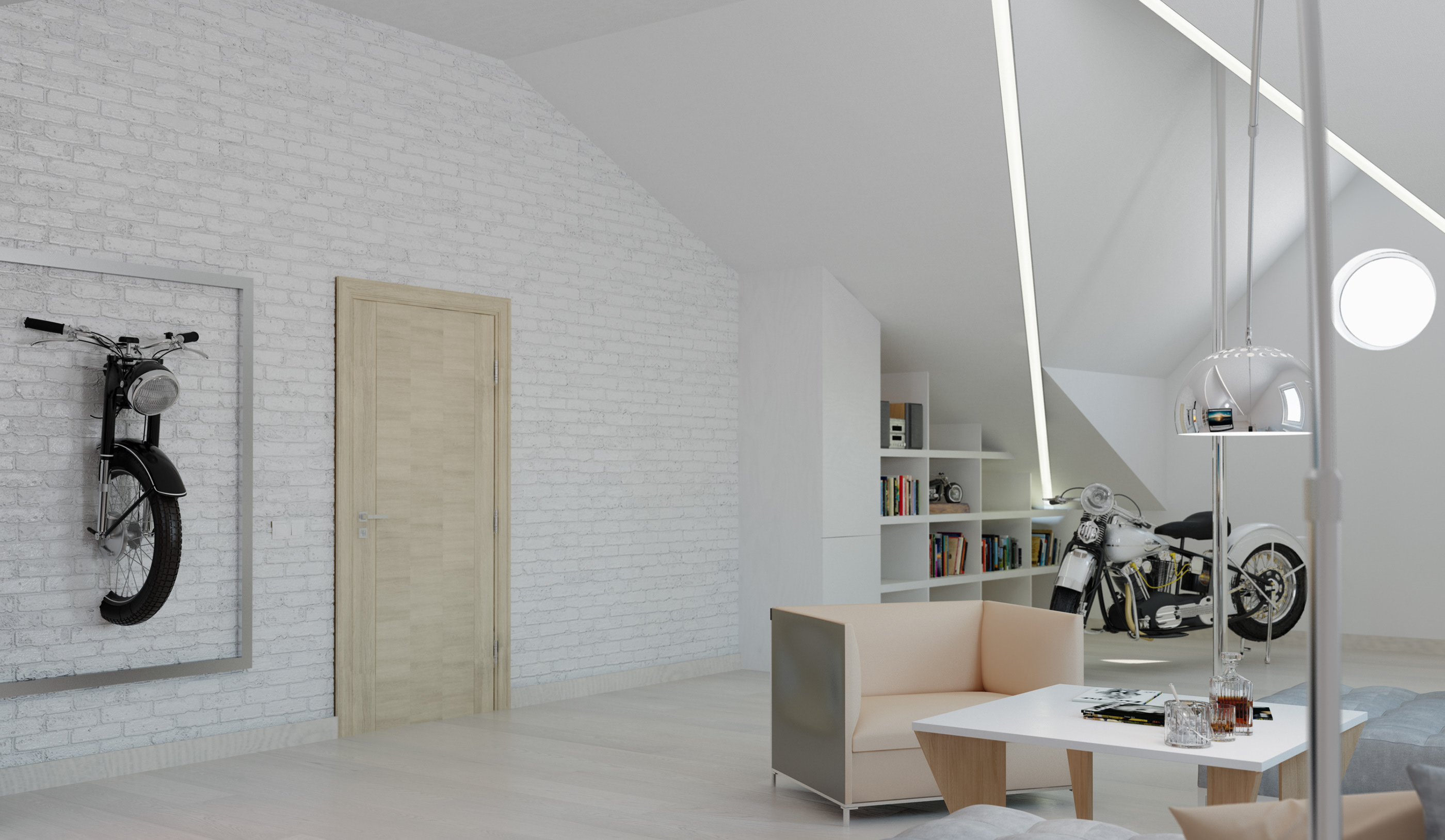 Visualization of a country house-11