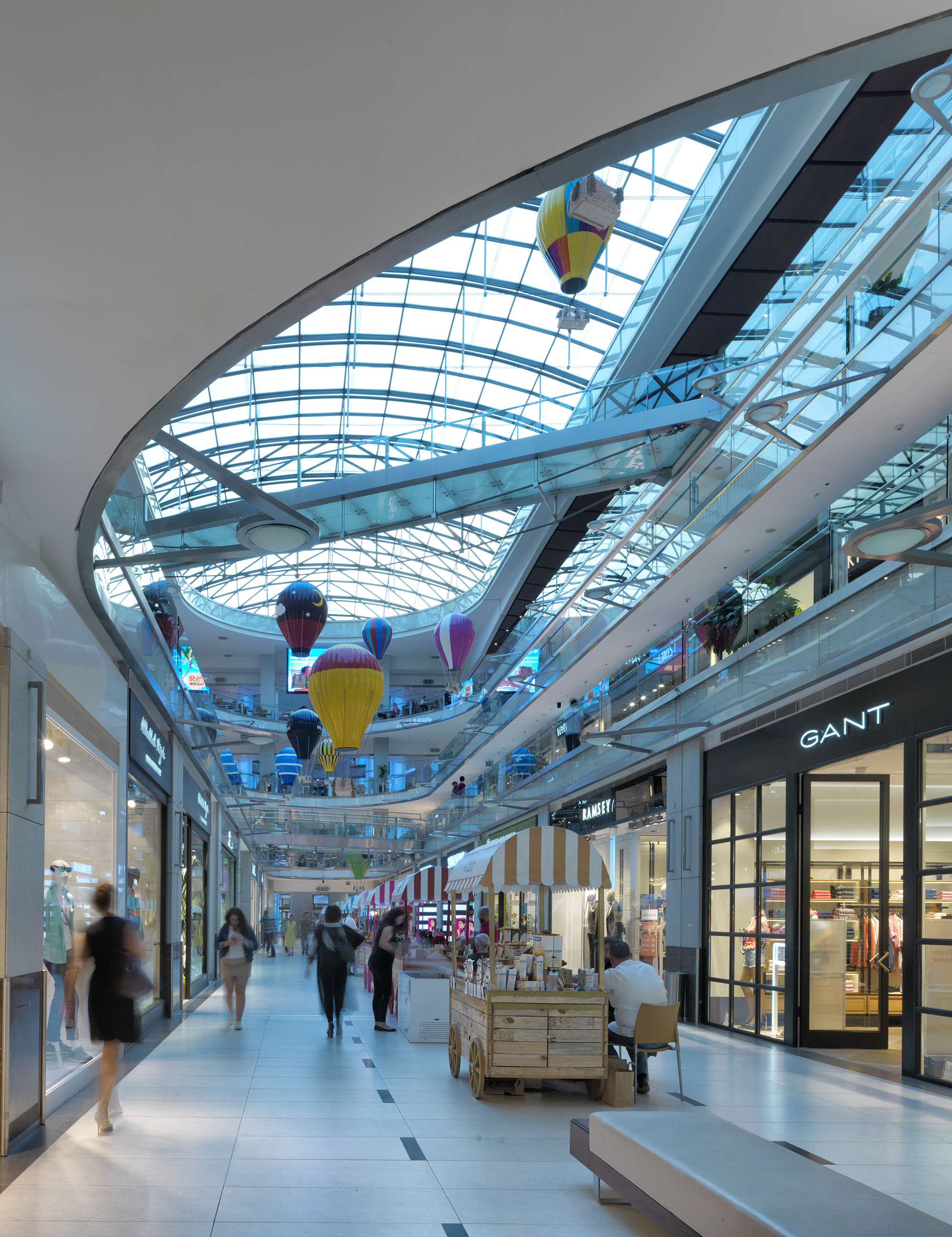 创新绿意空间——土耳其 Palladium Atasehir 购物中心设计-18