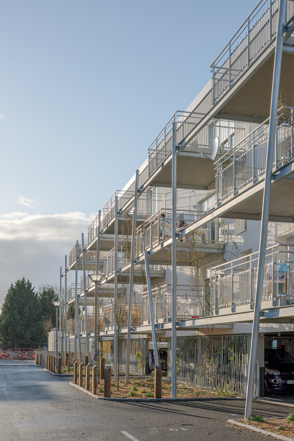 2018 年完工的 Les Erables 公寓设计展现独特魅力-46