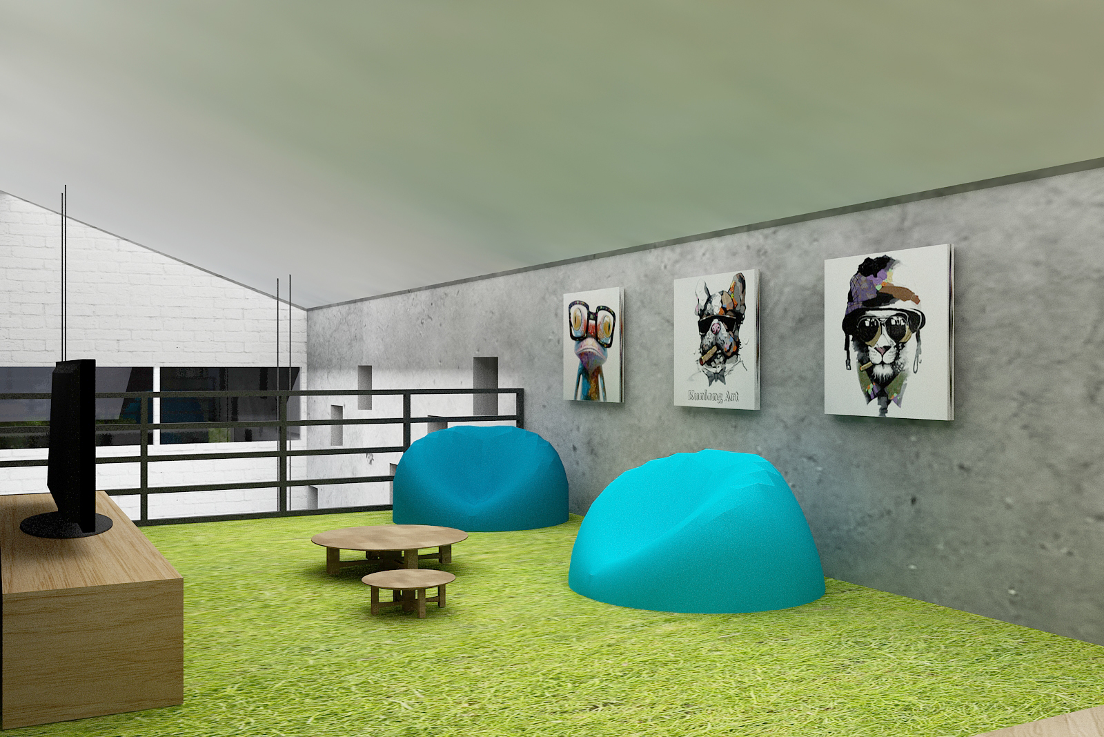 Cozy StartUp Office Interior Project @ Kemang, Jakarta-4