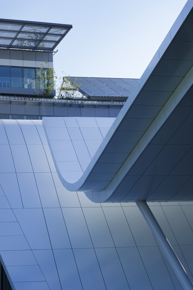 法国农业信贷银行总部,现代优雅的绿色校园-43