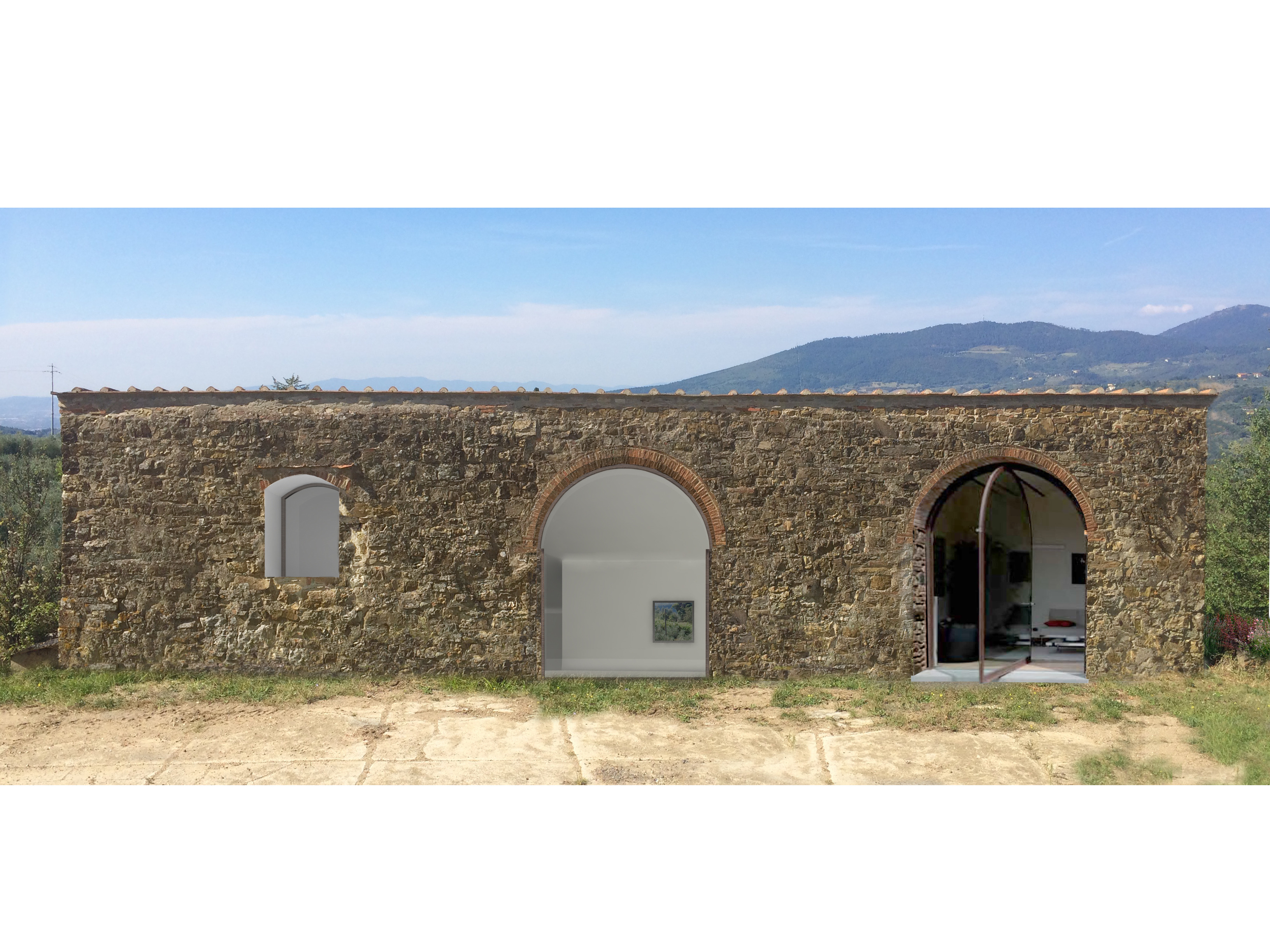 意大利乡村废旧粮仓的华丽变身-4