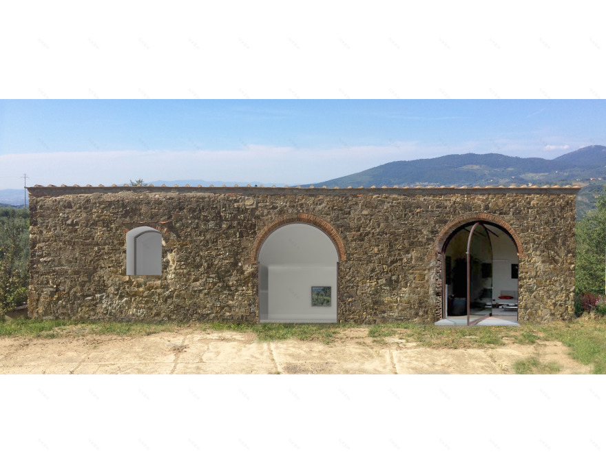 意大利乡村废旧粮仓的华丽变身-4