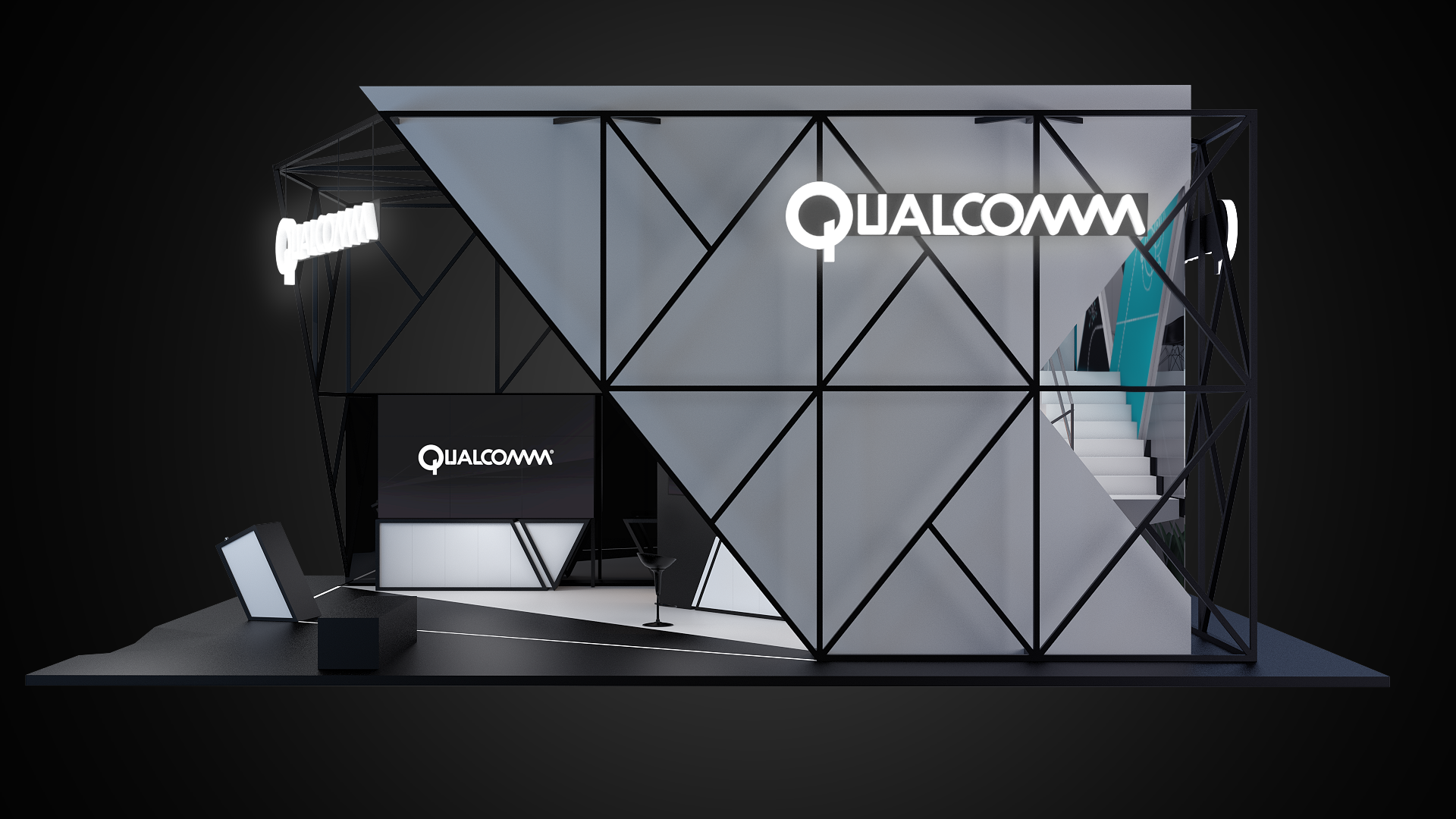 高通未来 com 2016 展位设计-1