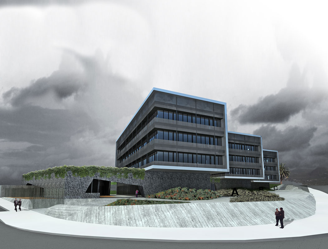 灵活多变的办公建筑空间设计-3