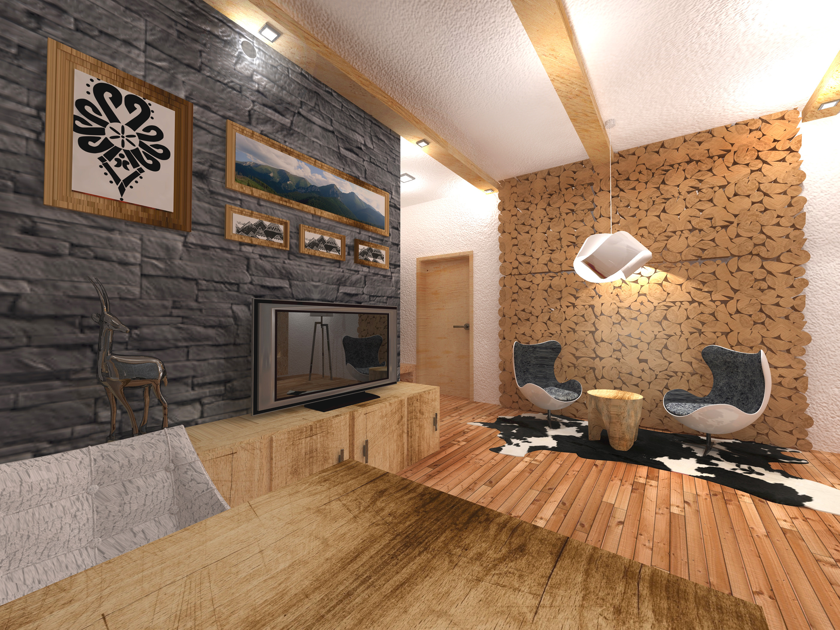 波兰山间酒店“Kalatówki”的现代传统融合设计-30