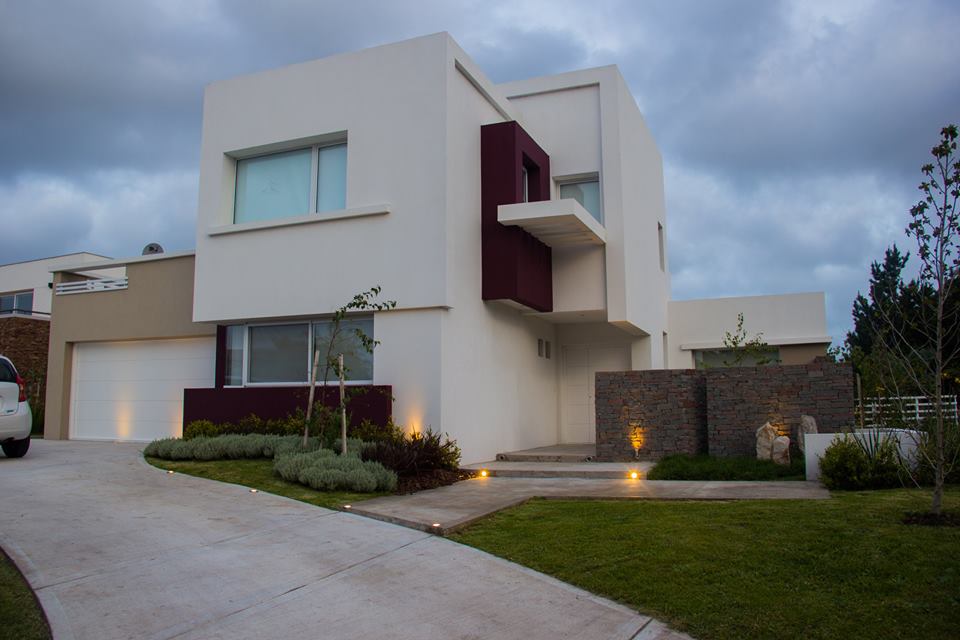 阿根廷私人住宅,绿意盎然的水景家园-14