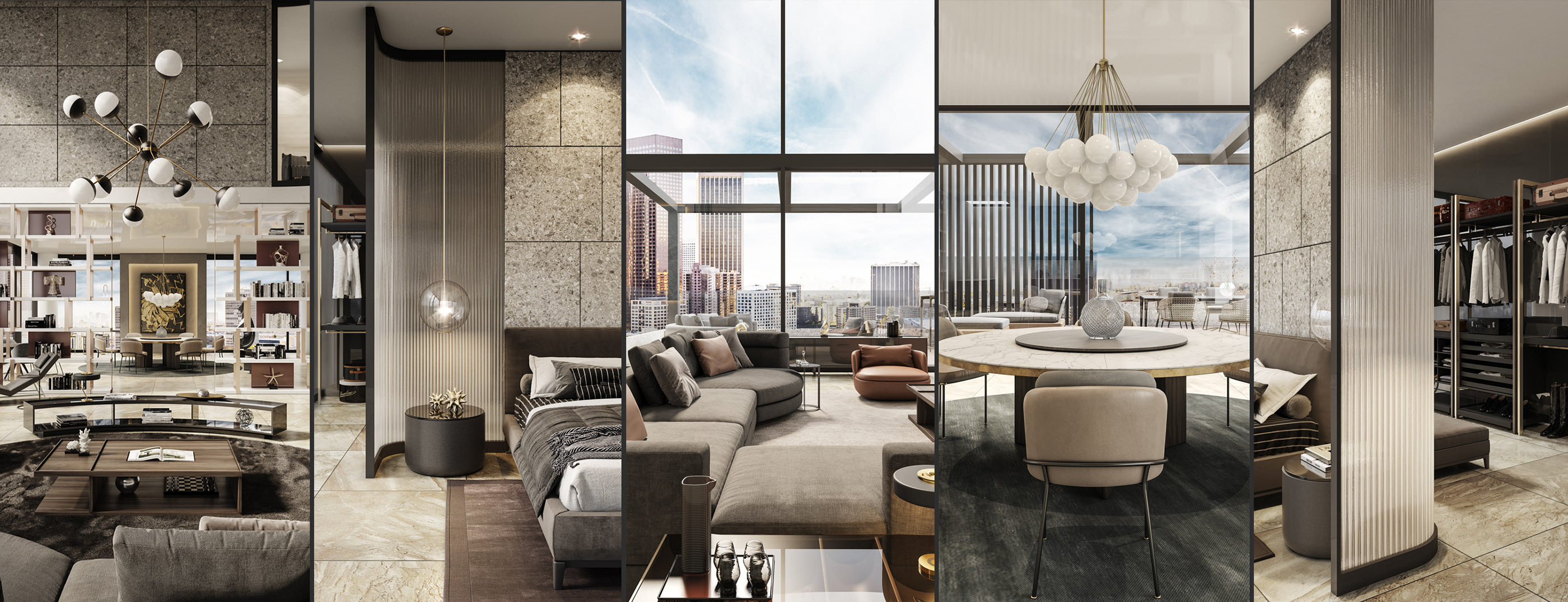 洛杉矶顶层公寓——“壳”式家具打造独特空间-15