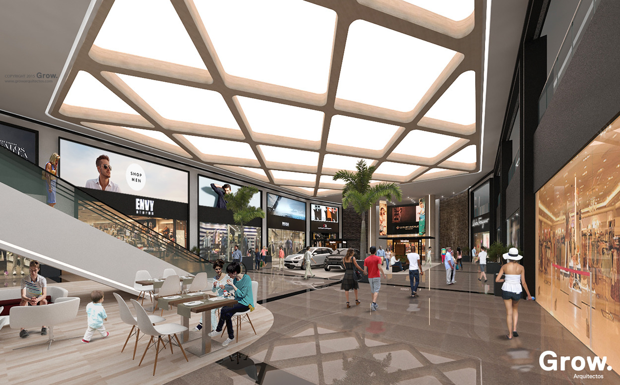 墨西哥库库尔坎广场购物商场(Plaza Kukulkan)-9