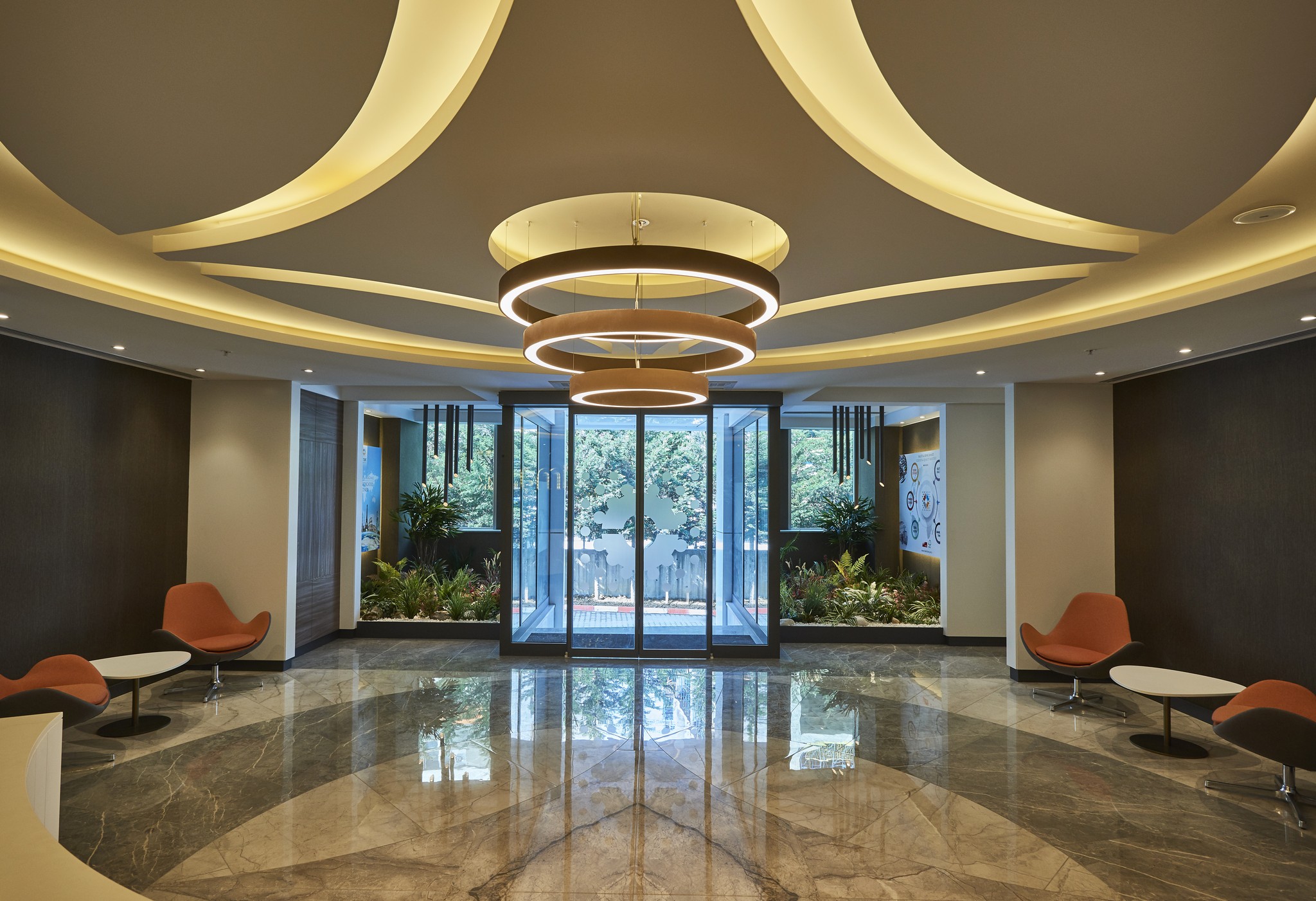 Imak Ofset 管理办公室，现代与有机的融合-1