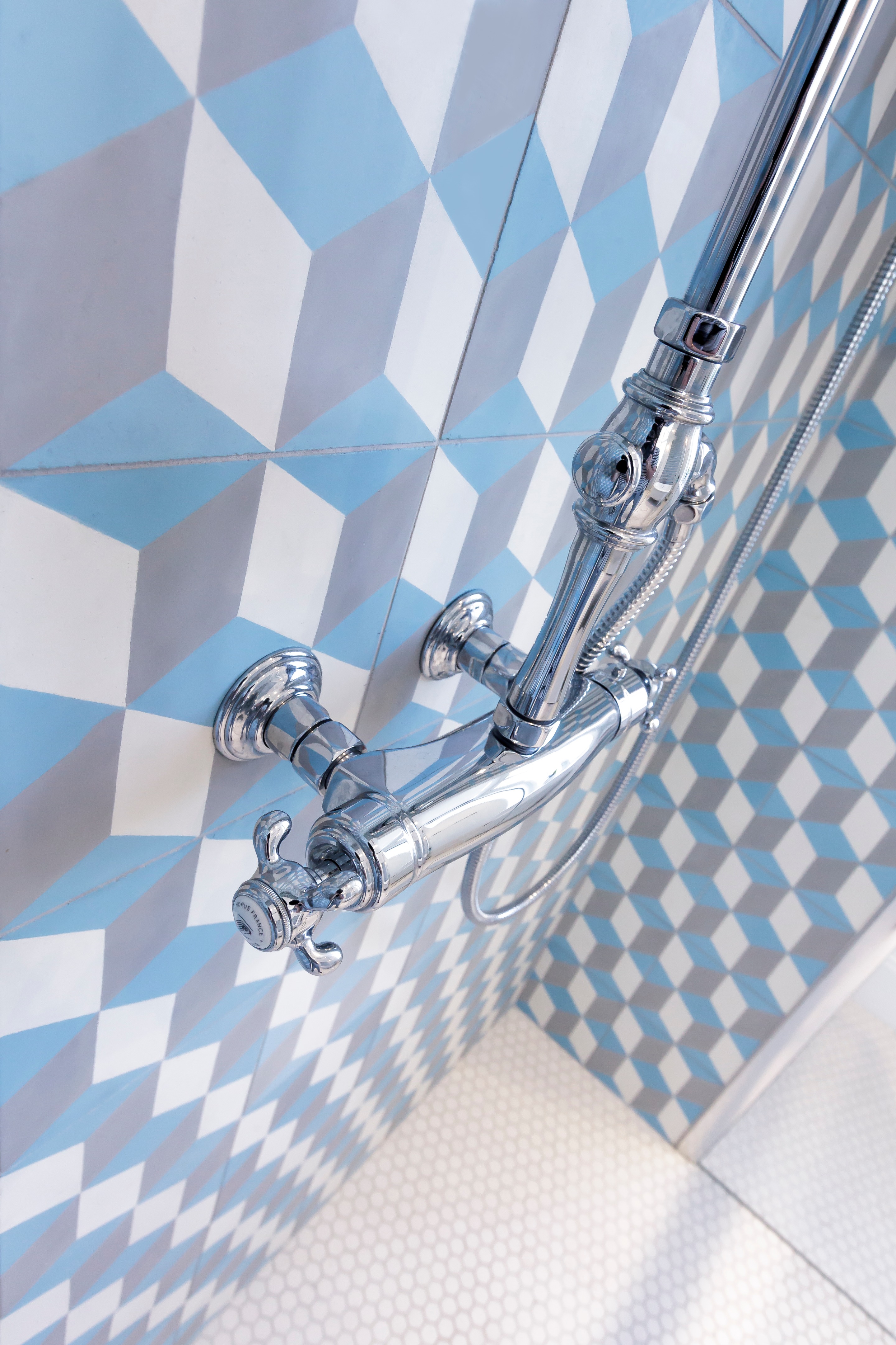 复古风格的一楼卫浴改造-2