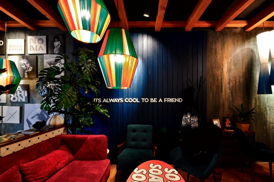 俄罗斯红色杯咖啡厅 | ALLARTSDESIGN 的 38 平米空间魔法-3