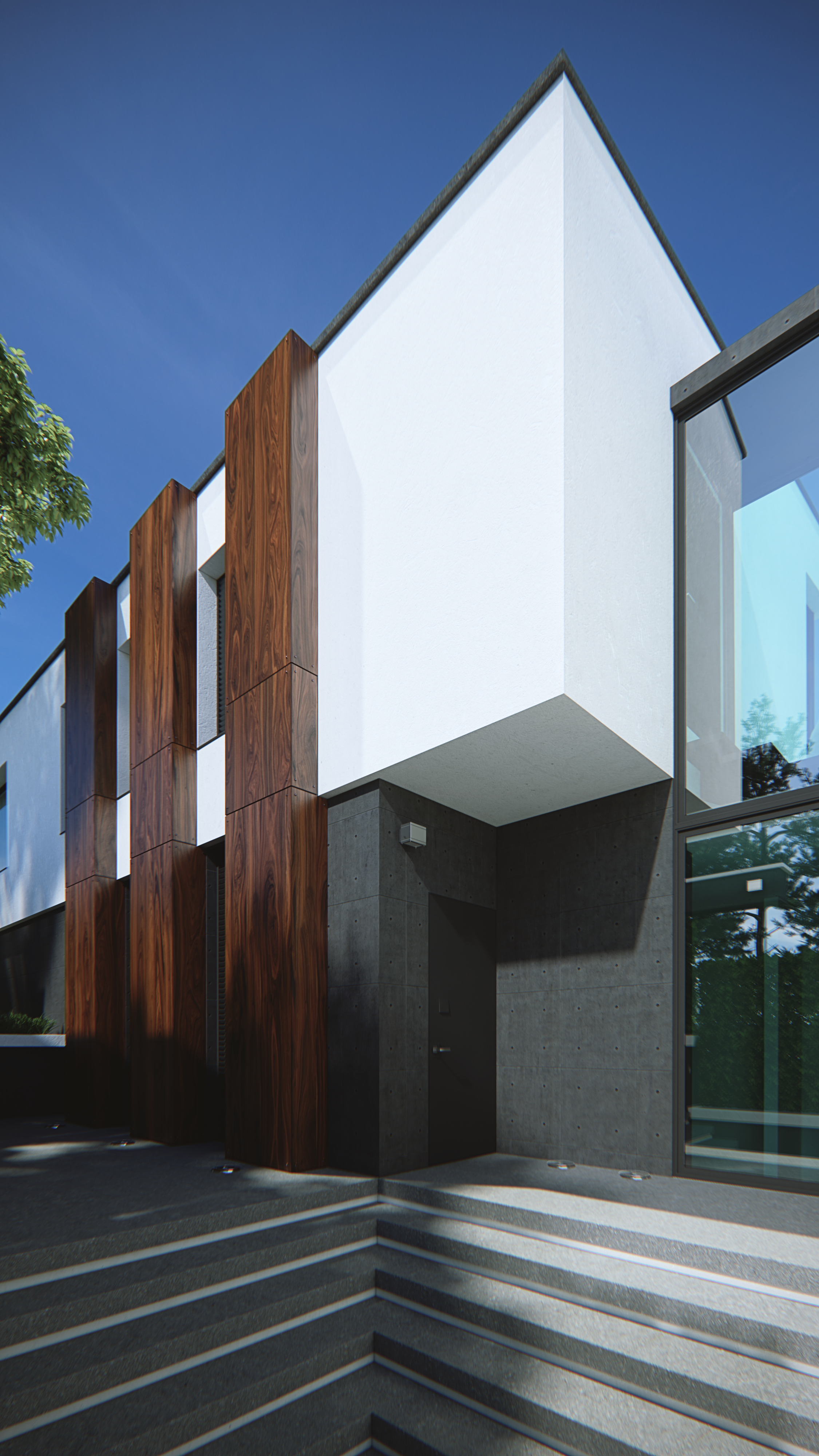 Hill House（山间豪华现代住宅）-7