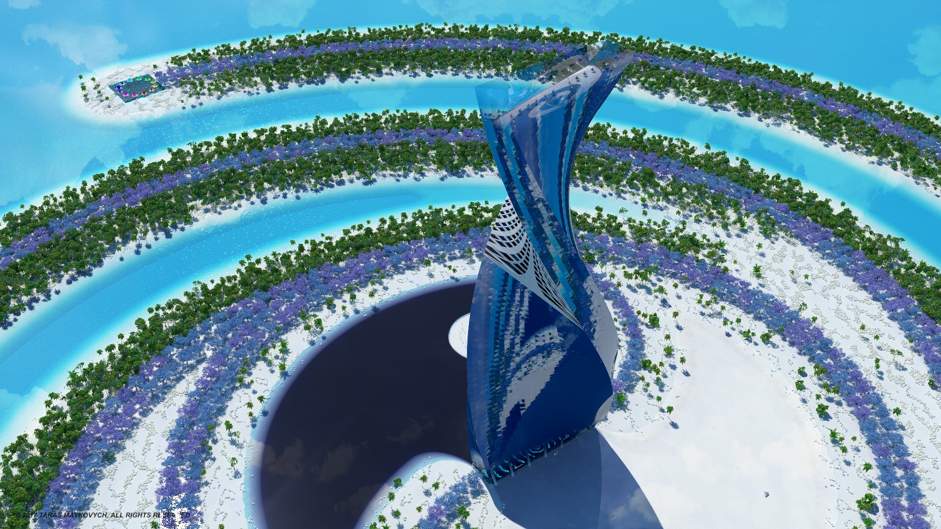 螺旋无尽时钟建筑-11