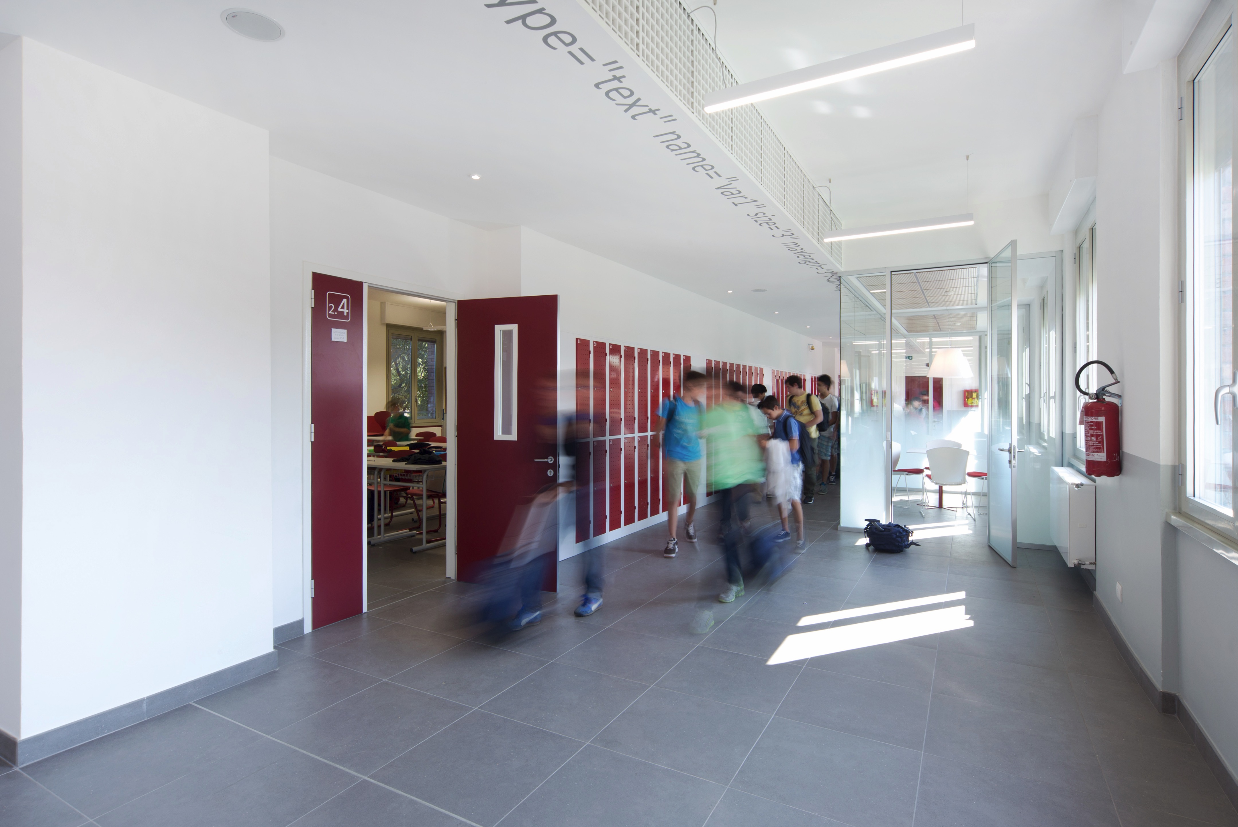 米兰 Faes Ponzio 学校翻新-21