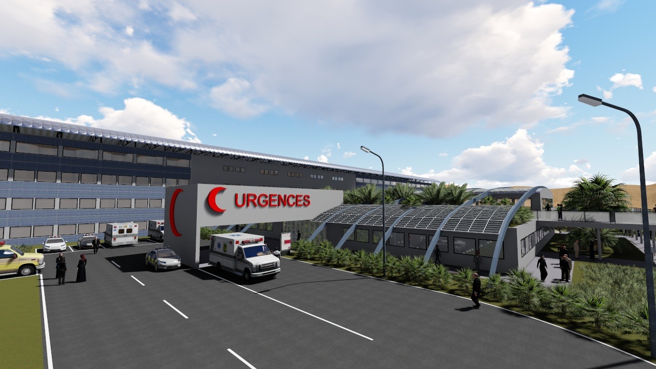 阿尔及利亚 Ilizi 医院设计-7