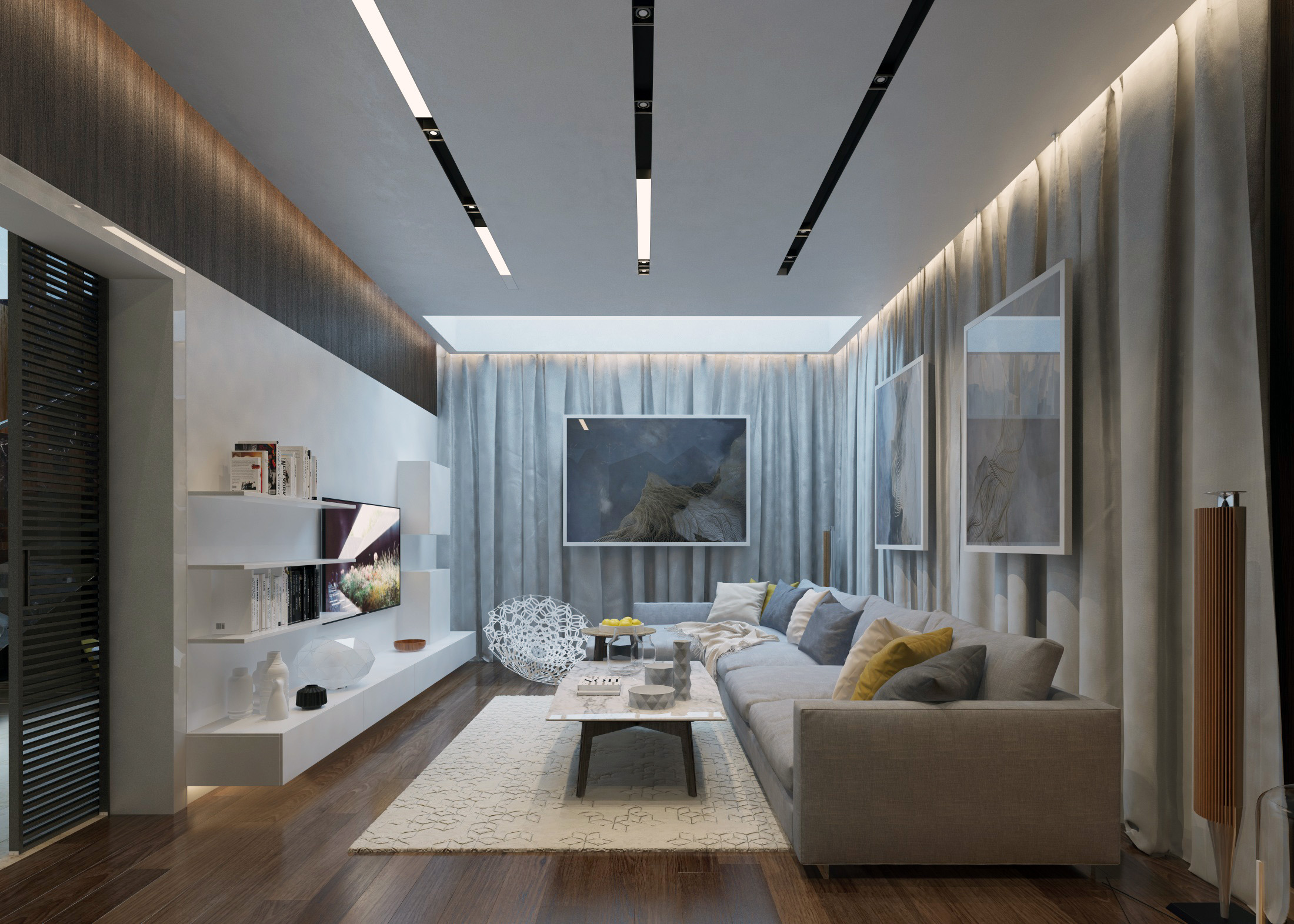 2016 年索契独栋别墅室内设计案例-2