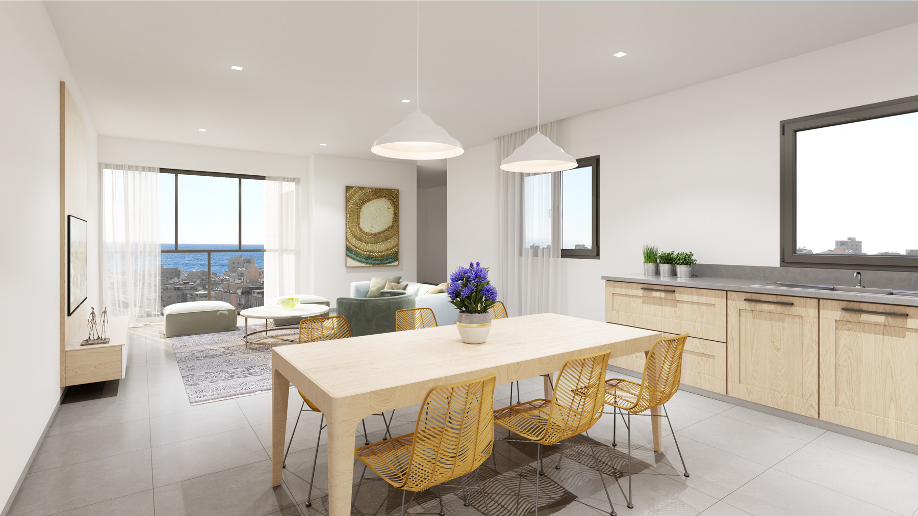 3d render Interior Designed by Ari Bruck-13