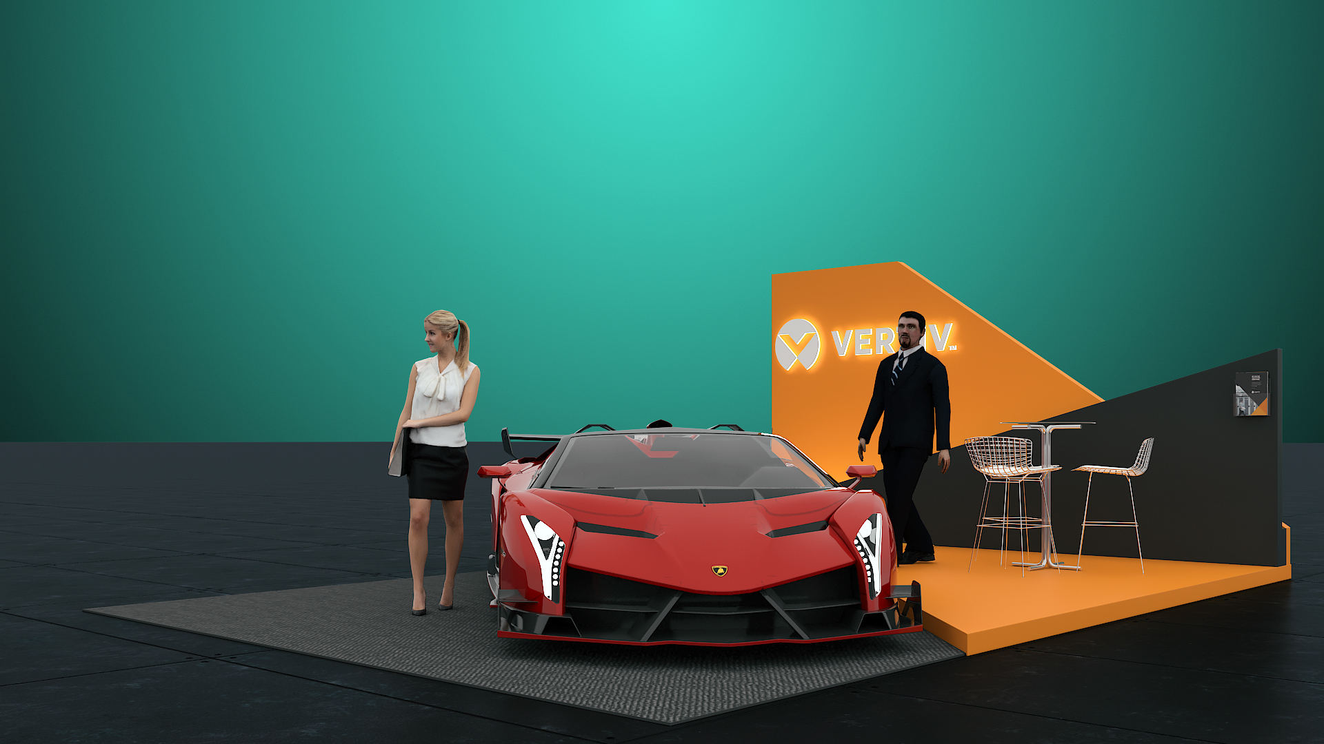 巴西 Vertiv98 平米网络中心 现代简约风格-7