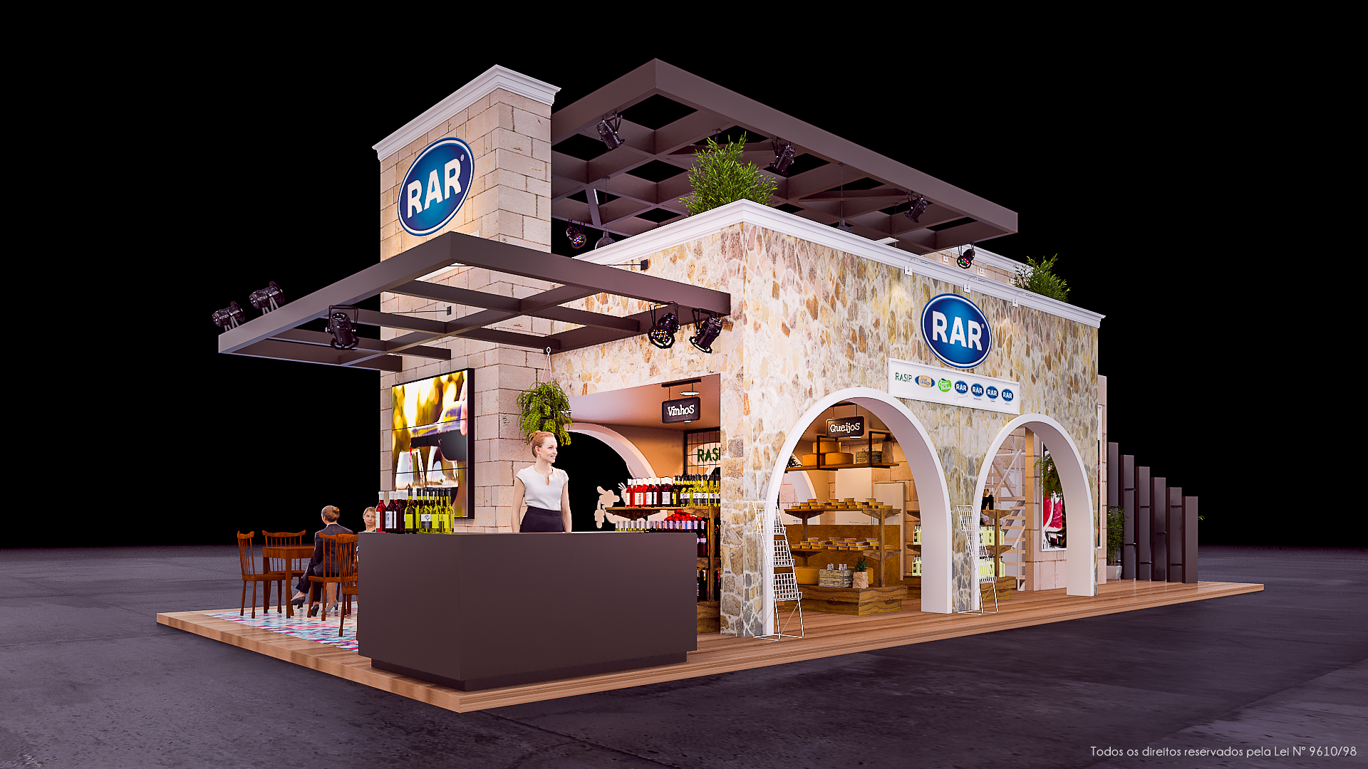 巴西 155 平米现代简约公寓设计-1