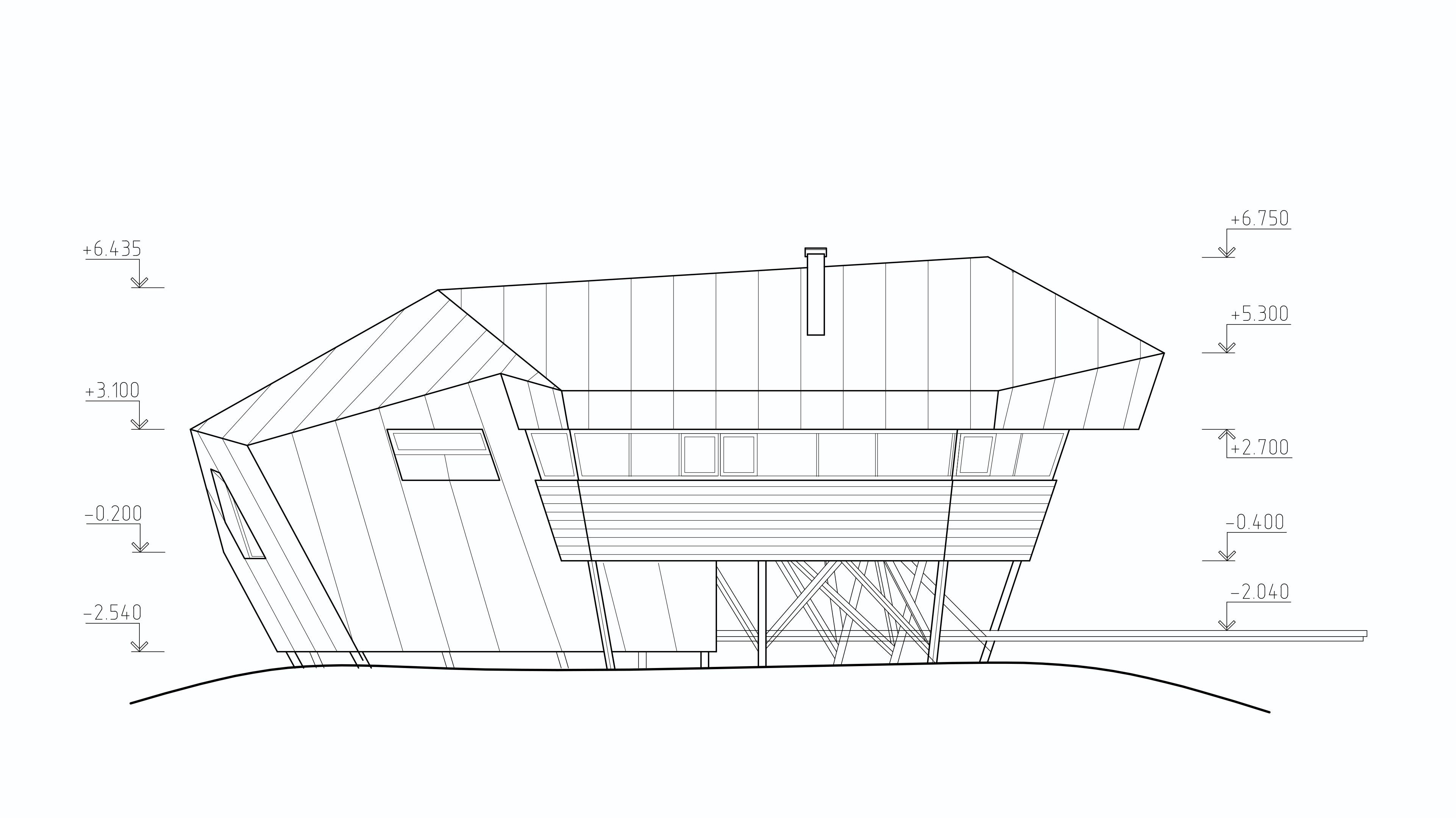 自然公园 Ergaki 山间度假屋设计-7