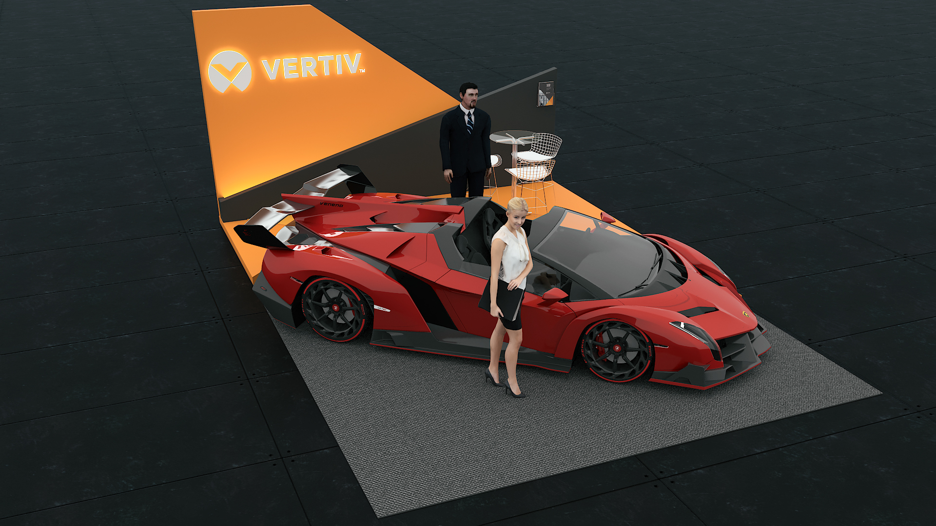 巴西 Vertiv98 平米网络中心 现代简约风格-12